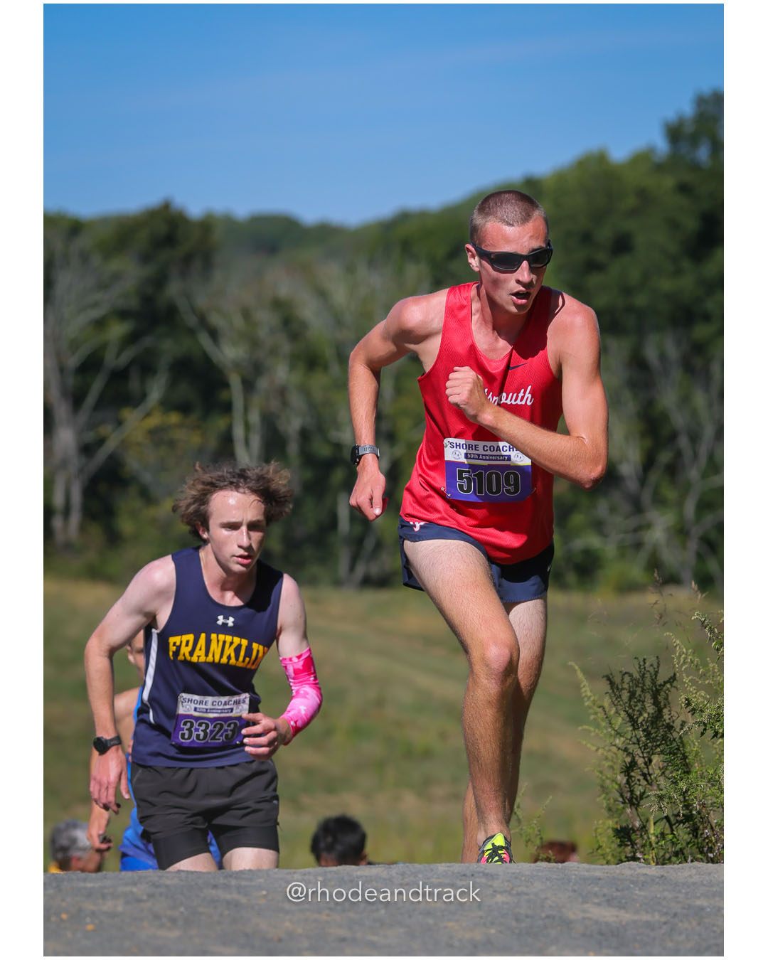 Samuel Bocchino - Franklin Tow - 17:28 - Patrick Orbon - Portsmouth H - 17:08 - Boys Varsity A - Shore Coach’s Invitational - Varsity A race - Holmdel Park - Holmdel, NJ - October 4, 2025 File: ./dir-Boys-Varsity-A/251004-shore-invitational-holmdel-nj-october-4-2025-400-296A5757.jpg Samuel Bocchino - Franklin Tow - 17:28 - Patrick Orbon - Portsmouth H - 17:08 - Boys Varsity A - Shore Coach’s Invitational - Varsity A rac…