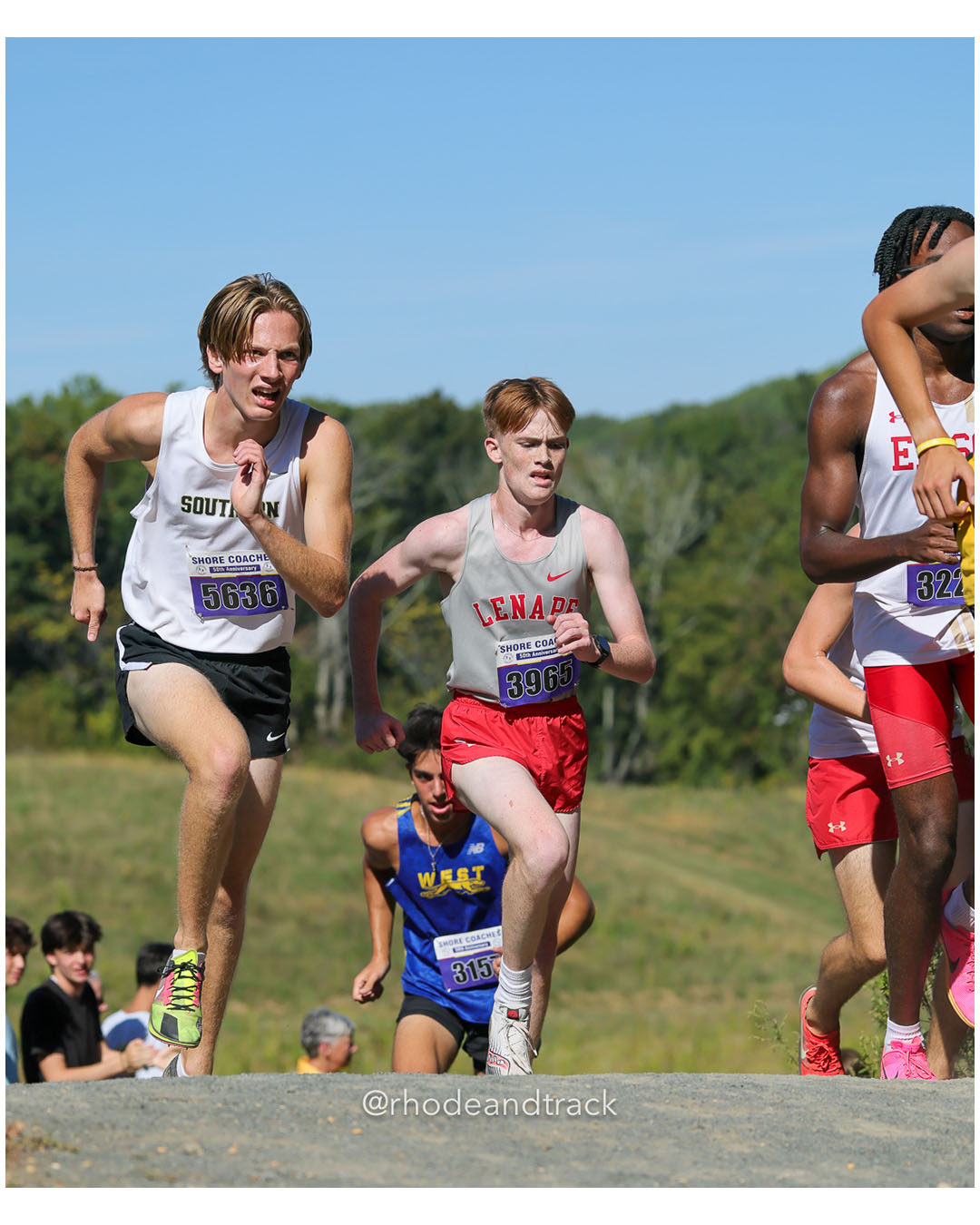 Aaron Davi Wyrsch - Southern Reg - 17:57 - Aaron Smith - Lenape Regional HS - 18:14 - Boys Varsity A - Shore Coach’s Invitational - Varsity A race - Holmdel Park - Holmdel, NJ - October 4, 2025 File: ./dir-Boys-Varsity-A/251004-shore-invitational-holmdel-nj-october-4-2025-425-296A6060.jpg Aaron Davi Wyrsch - Southern Reg - 17:57 - Aaron Smith - Lenape Regional HS - 18:14 - Boys Varsity A - Shore Coach’s Invitational - Varsity…