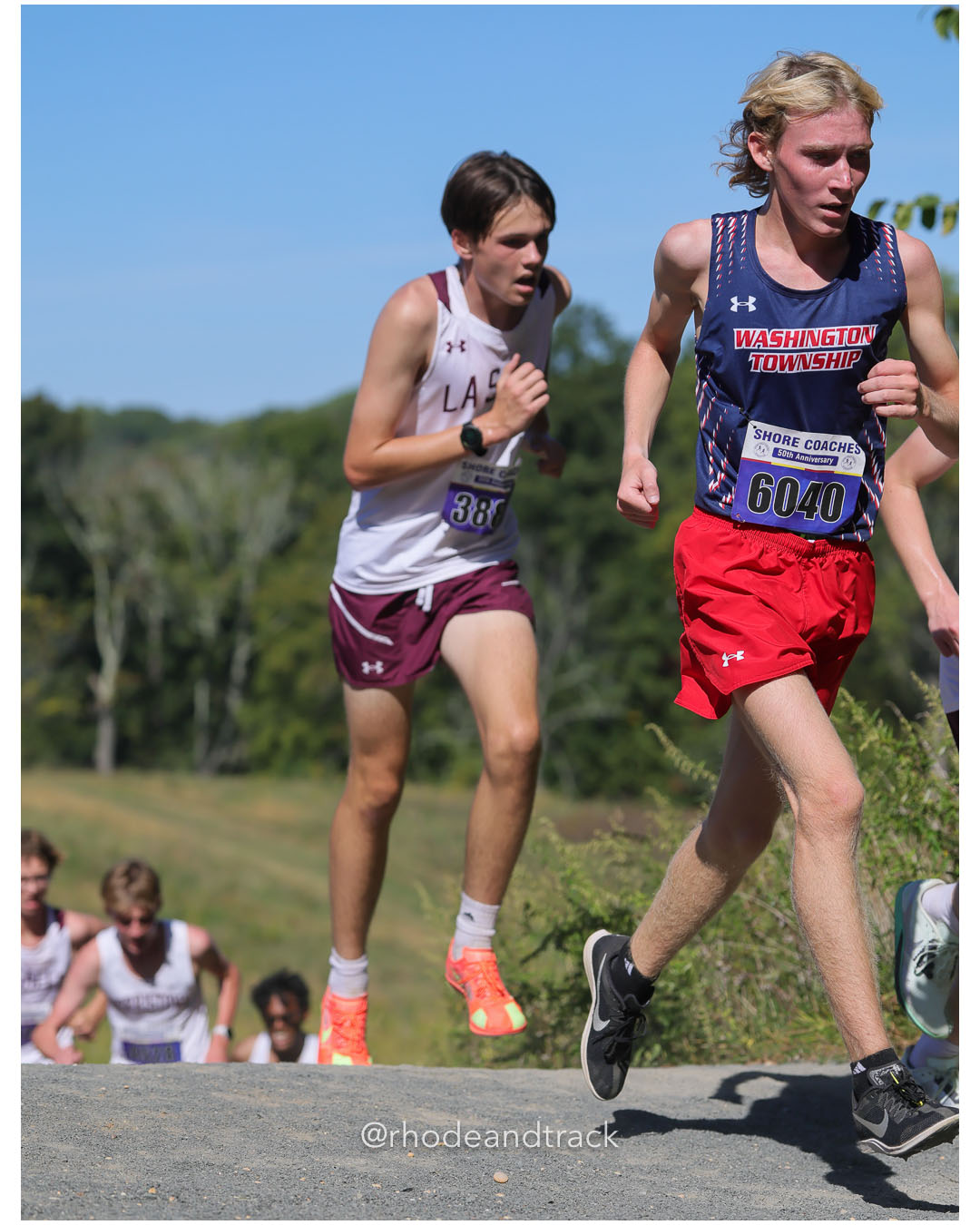 Cameron Taylor - La Salle Academy - 18:55 - Jayden Densten - Washington Twp HS - 19:26 - Boys Varsity A - Shore Coach’s Invitational - Varsity A race - Holmdel Park - Holmdel, NJ - October 4, 2025 File: ./dir-Boys-Varsity-A/251004-shore-invitational-holmdel-nj-october-4-2025-459-296A6478.jpg Cameron Taylor - La Salle Academy - 18:55 - Jayden Densten - Washington Twp HS - 19:26 - Boys Varsity A - Shore Coach’s Invitational - Vars…