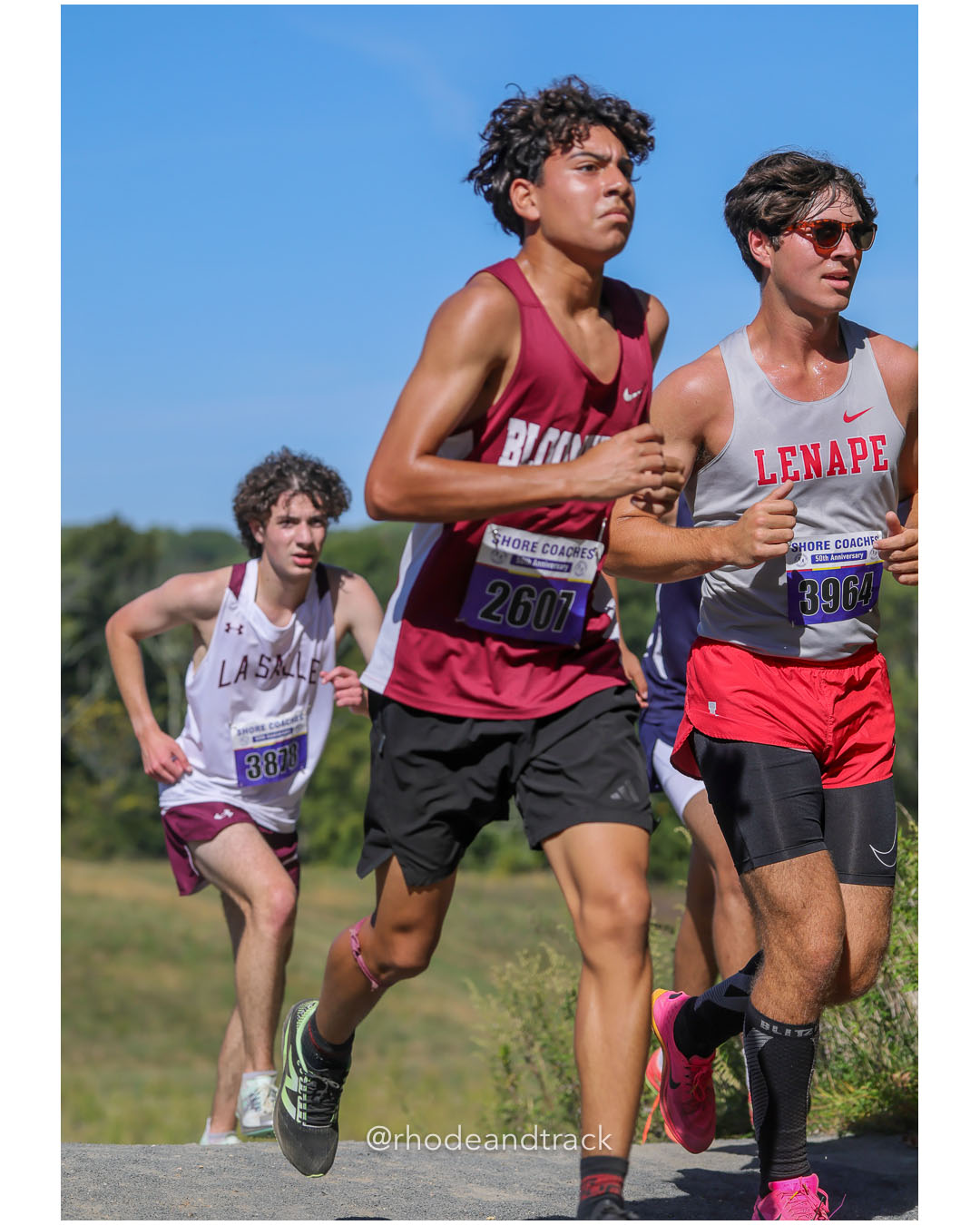 Alexander Osmani - La Salle Academy - 20:54 - Logan Mosquera - Bloomfield HS - 20:24 - Owen McDonald - Lenape Regional HS - 20:23 - Boys Varsity A - Shore Coach’s Invitational - Varsity A race - Holmdel Park - Holmdel, NJ - October 4, 2025 File: ./dir-Boys-Varsity-A/251004-shore-invitational-holmdel-nj-october-4-2025-495-296A6953.jpg Alexander Osmani - La Salle Academy - 20:54 - Logan Mosquera - Bloomfield HS - 20:24 - Owen McDonald - Lenape Regional HS - 20:23 - Boys Va…