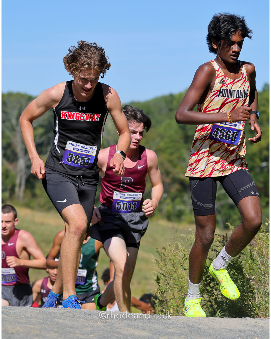 Payton Veilleux - Kingsway HS - 17:58 - Noah Davis - Phillipsburg HS - 17:43 - Surya Yanumula - Mount Olive HS - 18:08 - Boys Varsity B - Shore Coach’s Invitational - Varsity A race - Holmdel Park - Holmdel, NJ - October 4, 2025 File: ./dir-Boys-Varsity-B/251004-shore-invitational-holmdel-nj-october-4-2025-325-296A4370.jpg Payton Veilleux - Kingsway HS - 17:58 - Noah Davis - Phillipsburg HS - 17:43 - Surya Yanumula - Mount Olive HS - 18:08 - Boys Varsity B - S…