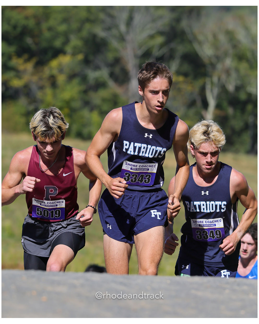 Christ McGuinness - Phillipsburg HS - 18:28 - Peter Danowitz - Freehold Tow - 18:22 - Jake Woshinsky - Freehold Tow - 18:55 - Boys Varsity B - Shore Coach’s Invitational - Varsity A race - Holmdel Park - Holmdel, NJ - October 4, 2025 File: ./dir-Boys-Varsity-B/251004-shore-invitational-holmdel-nj-october-4-2025-338-296A4565.jpg Christ McGuinness - Phillipsburg HS - 18:28 - Peter Danowitz - Freehold Tow - 18:22 - Jake Woshinsky - Freehold Tow - 18:55 - Boys Varsity…