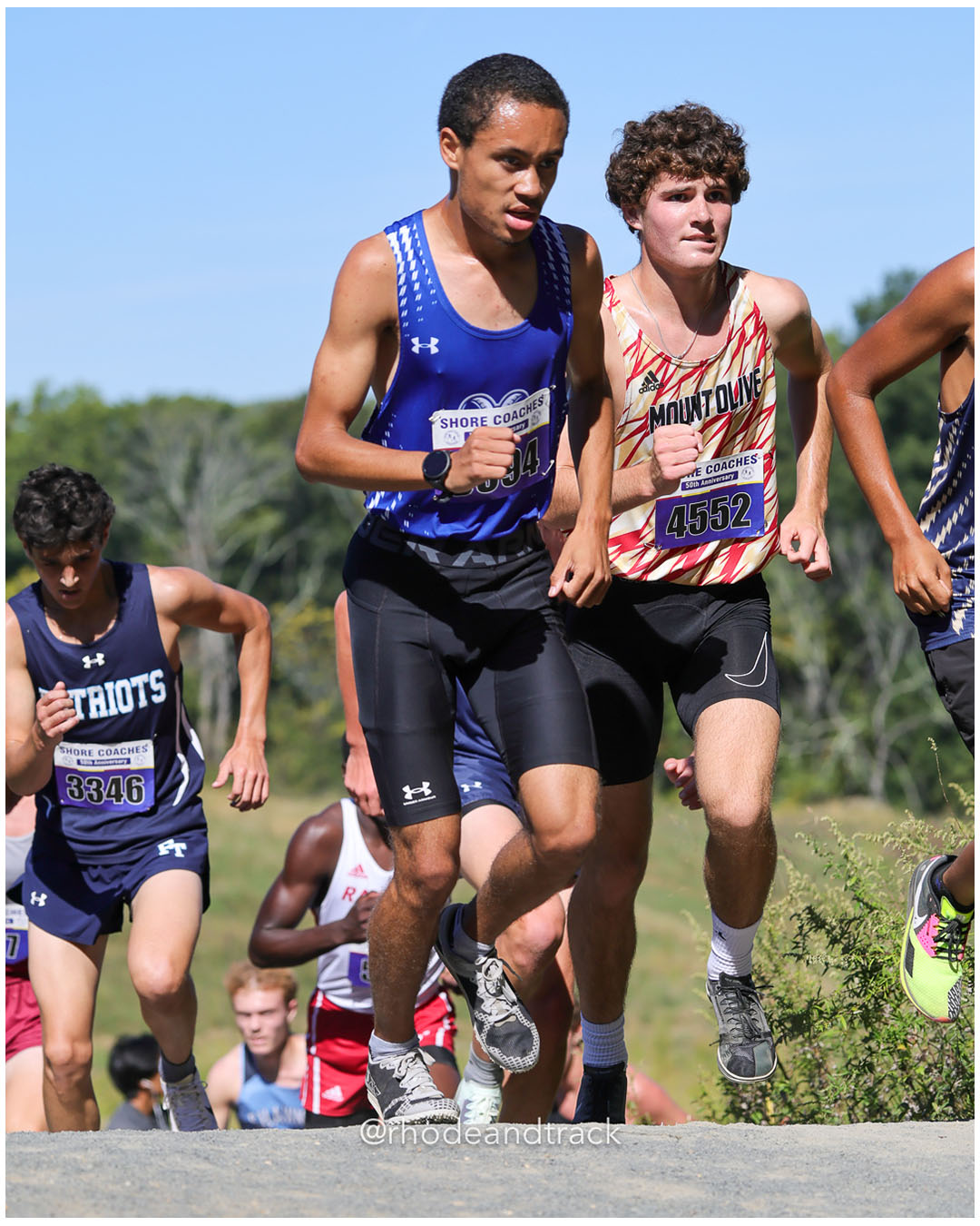 Michael Silverman - Freehold Tow - 18:58 - Sebastian Ostrove - Mount Olive HS - 18:54 - Boys Varsity B - Shore Coach’s Invitational - Varsity A race - Holmdel Park - Holmdel, NJ - October 4, 2025 File: ./dir-Boys-Varsity-B/251004-shore-invitational-holmdel-nj-october-4-2025-341-296A4604.jpg Michael Silverman - Freehold Tow - 18:58 - Sebastian Ostrove - Mount Olive HS - 18:54 - Boys Varsity B - Shore Coach’s Invitational - Varsi…
