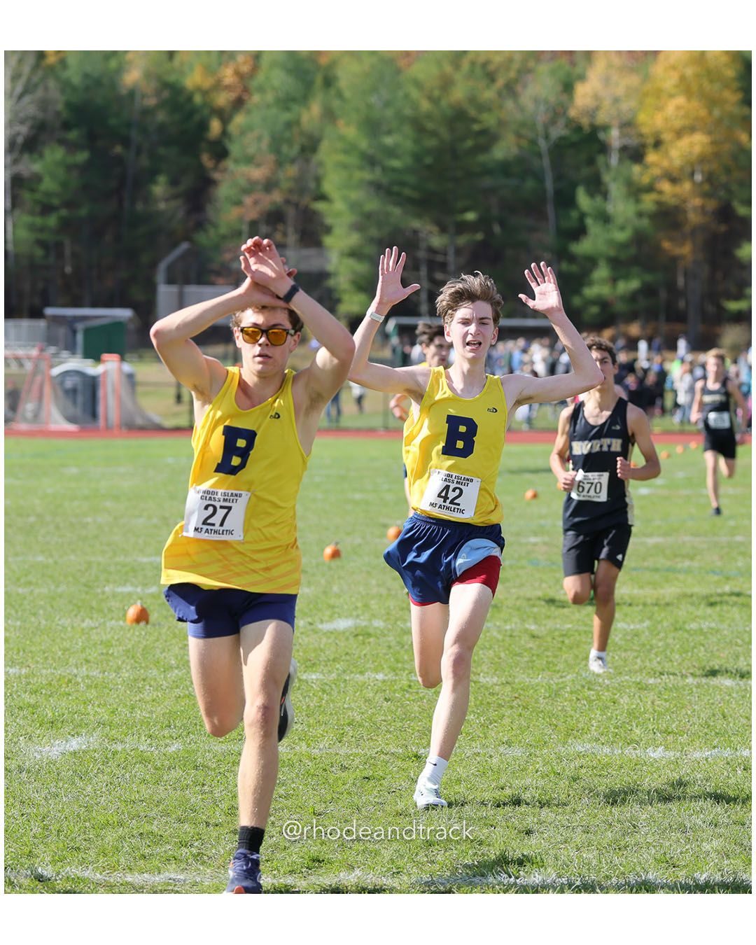 RI Cross Country Class and JV State Championship - Ponaganset High School - North Scituate, RI - October 25, 2025 – 2025 RI Cross Country C…
