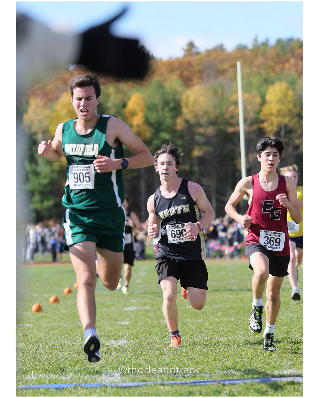 RI Cross Country Class and JV State Championship - Ponaganset High School - North Scituate, RI - October 25, 2025 – 2025 RI Cross Country C…