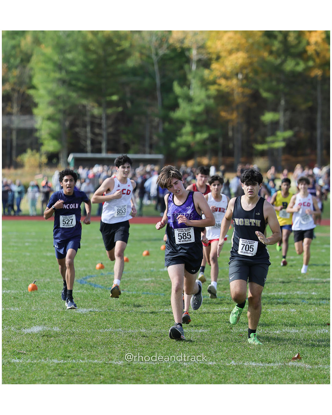 RI Cross Country Class and JV State Championship - Ponaganset High School - North Scituate, RI - October 25, 2025 – 2025 RI Cross Country C…