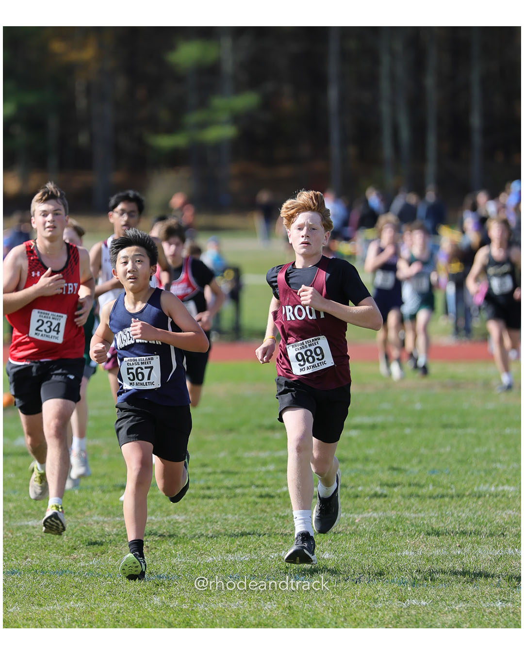 RI Cross Country Class and JV State Championship - Ponaganset High School - North Scituate, RI - October 25, 2025 – 2025 RI Cross Country C…