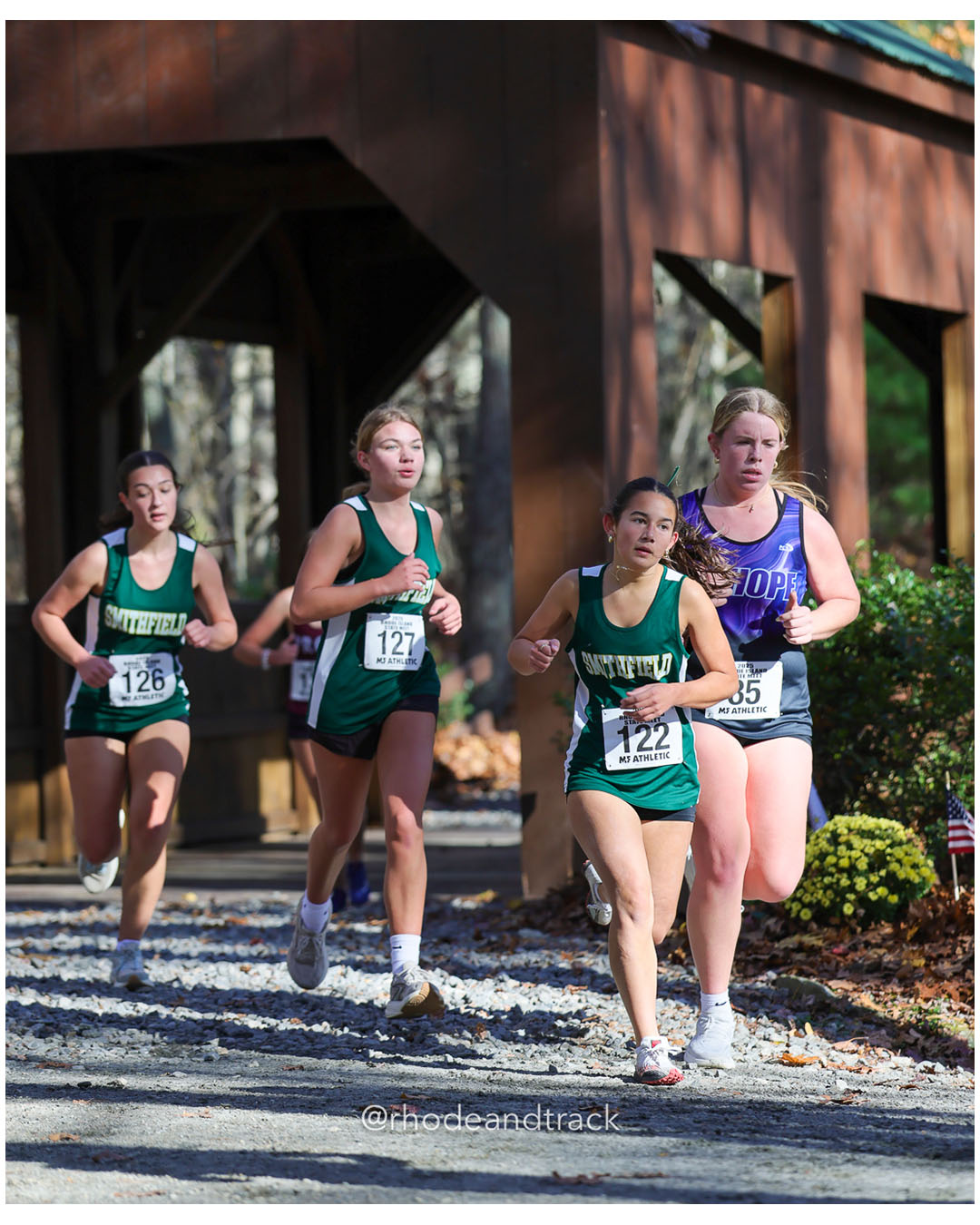 Aria Goffe, Smithfield High School, 24:04.46, 114 - Emma Tuetken, Smithfield High School, 24:04.99, 115 - Tiana Cost, Smithfield High School, 24:02.60, 111 - Lillian DaSilveira, Mount Hope High School, 24:25.95, 118 - RI Cross Country State Championship - Ponaganset High School - North Scituate, RI - November 1, 2025 File: ./dir-1-Girls-Championship/251101-2025-RI-Cross-Country-State-Championships-Ponaganset-158-296A9874.jpg Aria Goffe, Smithfield High School, 24:04.46, 114 - Emma Tuetken, Smithfield High School, 24:04.99, 115 - Tiana Cost, Smithfield High Schoo…