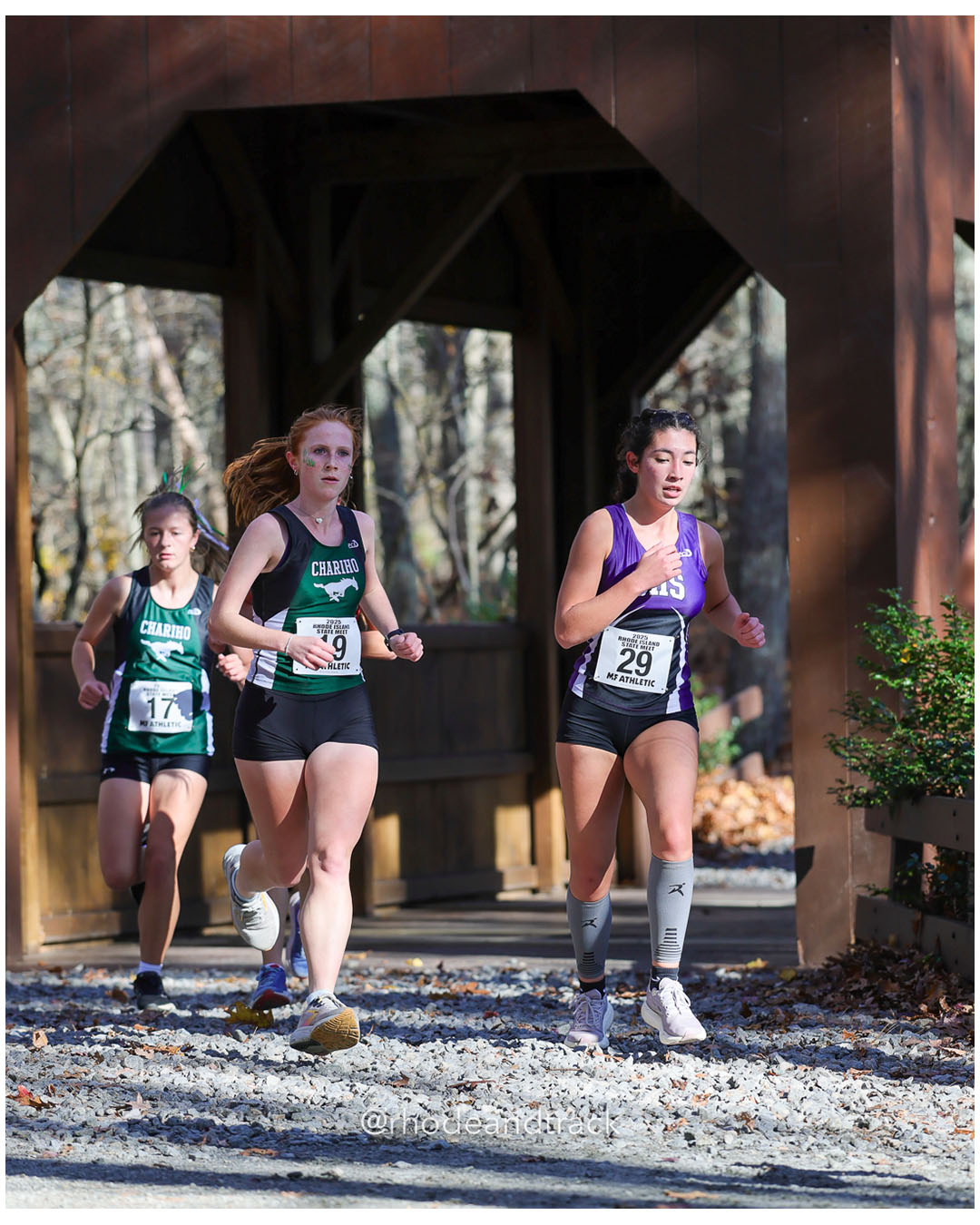 Chloe Grissom, Chariho Regional High School, 23:06.58, 91 - Abigail Rymer, Classical High School, 23:18.50, 98 - RI Cross Country State Championship - Ponaganset High School - North Scituate, RI - November 1, 2025 File: ./dir-1-Girls-Championship/251101-2025-RI-Cross-Country-State-Championships-Ponaganset-164-296A9948.jpg Chloe Grissom, Chariho Regional High School, 23:06.58, 91 - Abigail Rymer, Classical High School, 23:18.50, 98 - RI Cross Country State Cha…