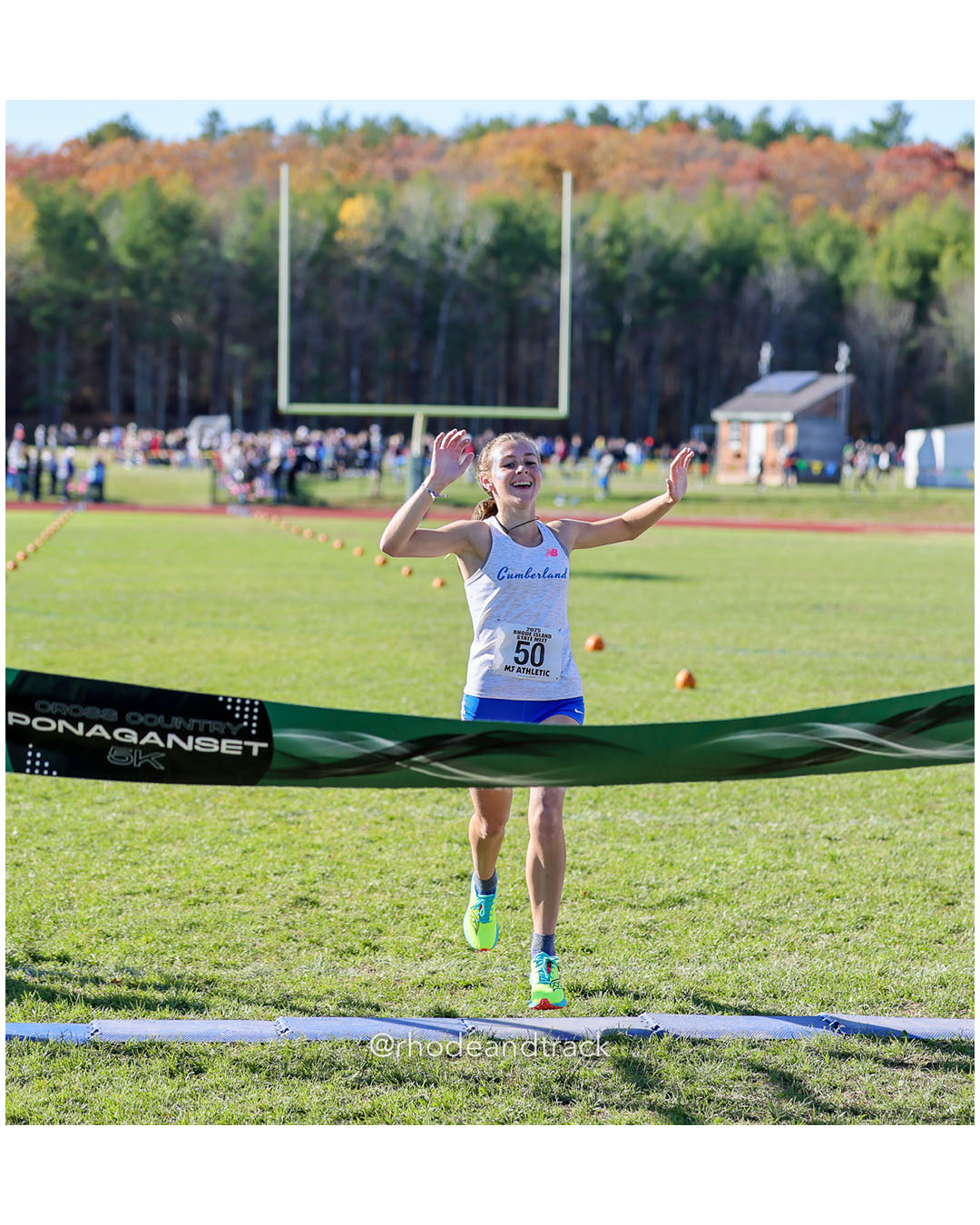 Cecelia Ludwig, Cumberland, 18:17.27, 1 - RI Cross Country State Championship - Ponaganset High School - North Scituate, RI - November 1, 2025 File: ./dir-1-Girls-Championship/251101-2025-RI-Cross-Country-State-Championships-Ponaganset-186-296A0624.jpg Cecelia Ludwig, Cumberland, 18:17.27, 1 - RI Cross Country State Championship - Ponaganset High School - North Scituate, RI - November 1, 2…