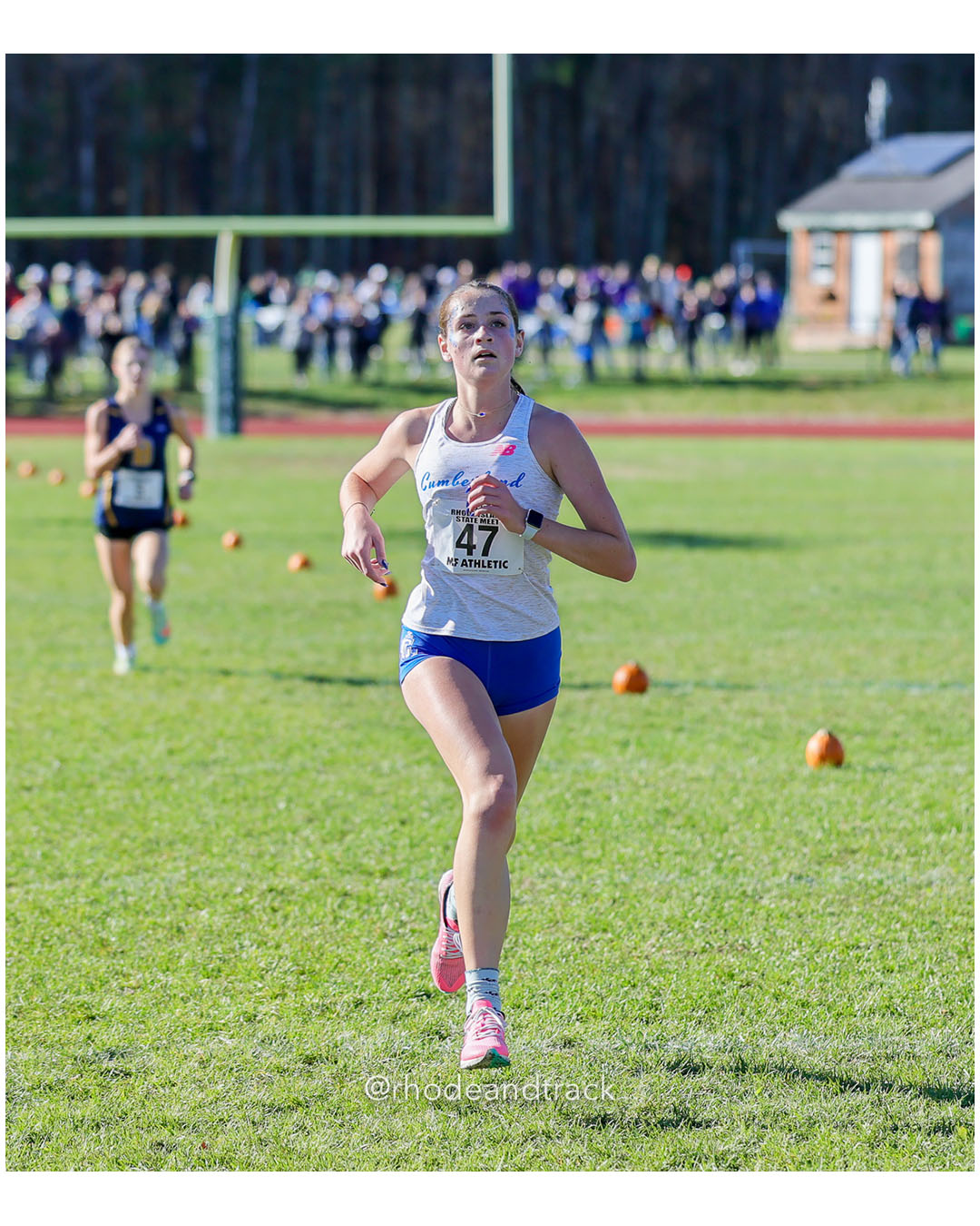 Anna Bianchi, Cumberland, 19:13.85, 12 - RI Cross Country State Championship - Ponaganset High School - North Scituate, RI - November 1, 2025 File: ./dir-1-Girls-Championship/251101-2025-RI-Cross-Country-State-Championships-Ponaganset-211-296A1569.jpg Anna Bianchi, Cumberland, 19:13.85, 12 - RI Cross Country State Championship - Ponaganset High School - North Scituate, RI - November 1, 20…