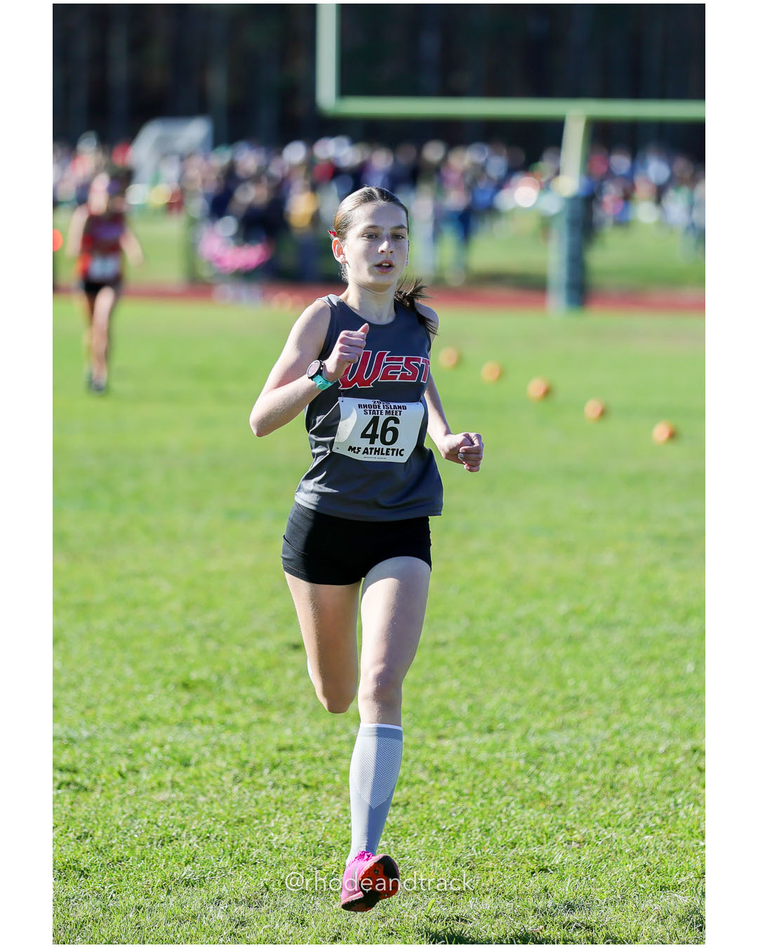 Leah Yanovich, Cranston West HS, 20:46.96, 40 - RI Cross Country State Championship - Ponaganset High School - North Scituate, RI - November 1, 2025 File: ./dir-1-Girls-Championship/251101-2025-RI-Cross-Country-State-Championships-Ponaganset-264-296A2983.jpg Leah Yanovich, Cranston West HS, 20:46.96, 40 - RI Cross Country State Championship - Ponaganset High School - North Scituate, RI - Novembe…