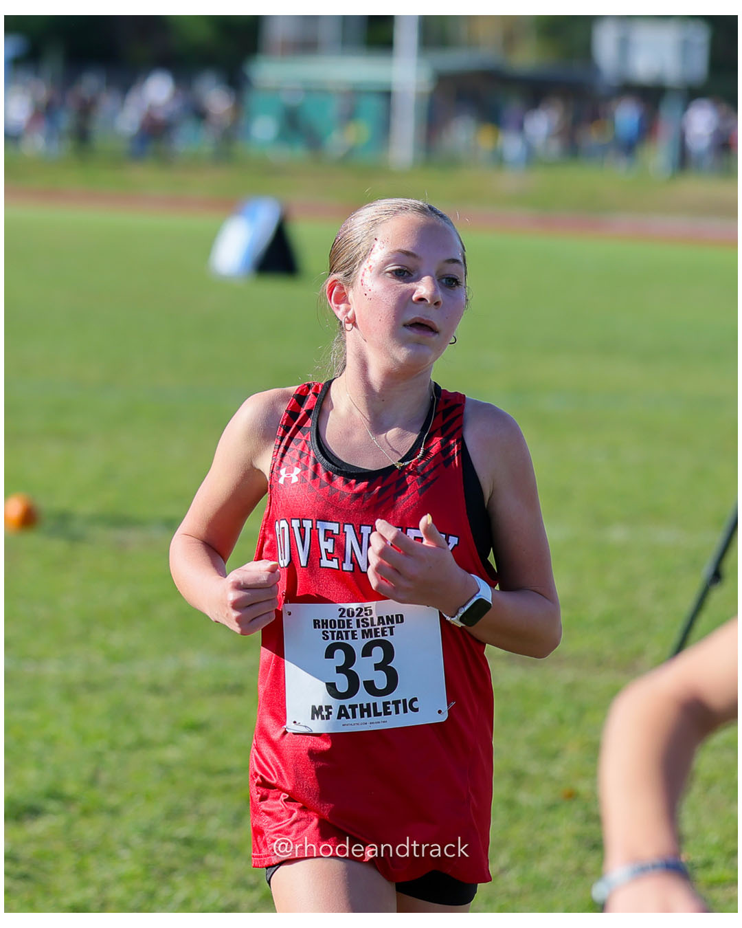 Ava O'Connell, Coventry High School, 22:34.81, 81 - RI Cross Country State Championship - Ponaganset High School - North Scituate, RI - November 1, 2025 File: ./dir-1-Girls-Championship/251101-2025-RI-Cross-Country-State-Championships-Ponaganset-310-296A4006.jpg Ava O'Connell, Coventry High School, 22:34.81, 81 - RI Cross Country State Championship - Ponaganset High School - North Scituate, RI - Nov…