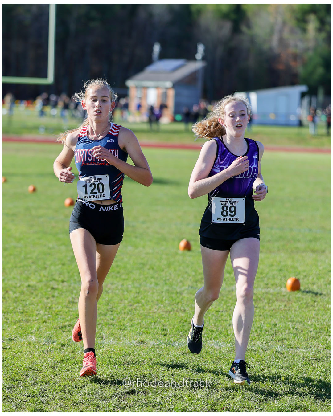 Hanalei Streuli, Portsmouth High School, 23:55.37, 109 - Kara Pisasale, Mount Hope High School, 23:55.35, 108 - RI Cross Country State Championship - Ponaganset High School - North Scituate, RI - November 1, 2025 File: ./dir-1-Girls-Championship/251101-2025-RI-Cross-Country-State-Championships-Ponaganset-342-296A4684.jpg Hanalei Streuli, Portsmouth High School, 23:55.37, 109 - Kara Pisasale, Mount Hope High School, 23:55.35, 108 - RI Cross Country State Cham…