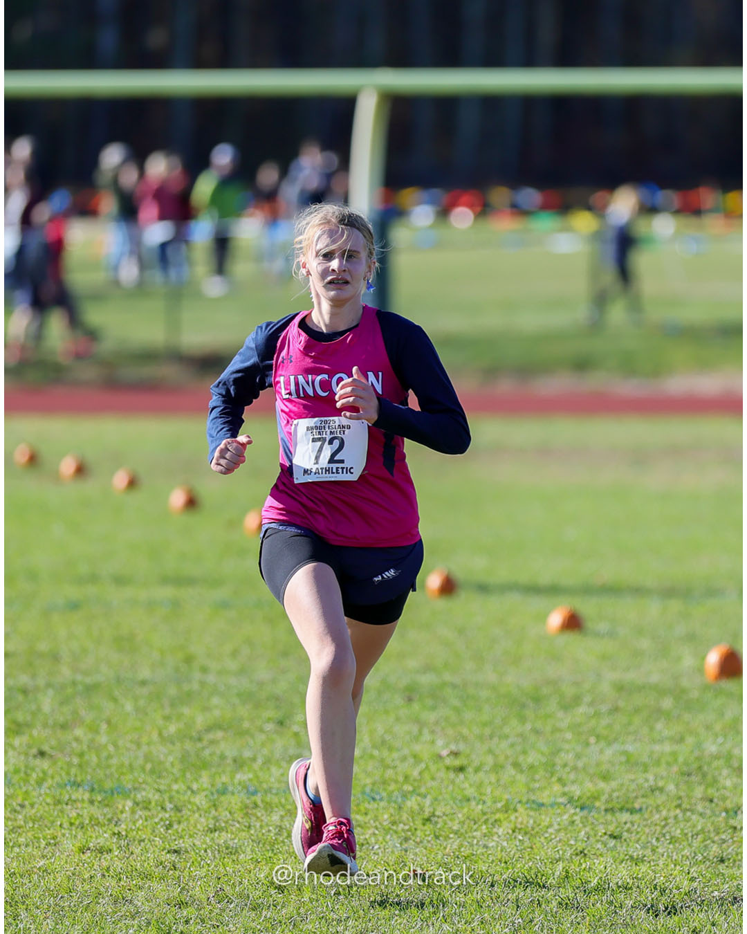 Gea Gilson, Lincoln High School, 24:43.08, 120 - RI Cross Country State Championship - Ponaganset High School - North Scituate, RI - November 1, 2025 File: ./dir-1-Girls-Championship/251101-2025-RI-Cross-Country-State-Championships-Ponaganset-354-296A4893.jpg Gea Gilson, Lincoln High School, 24:43.08, 120 - RI Cross Country State Championship - Ponaganset High School - North Scituate, RI - Novemb…