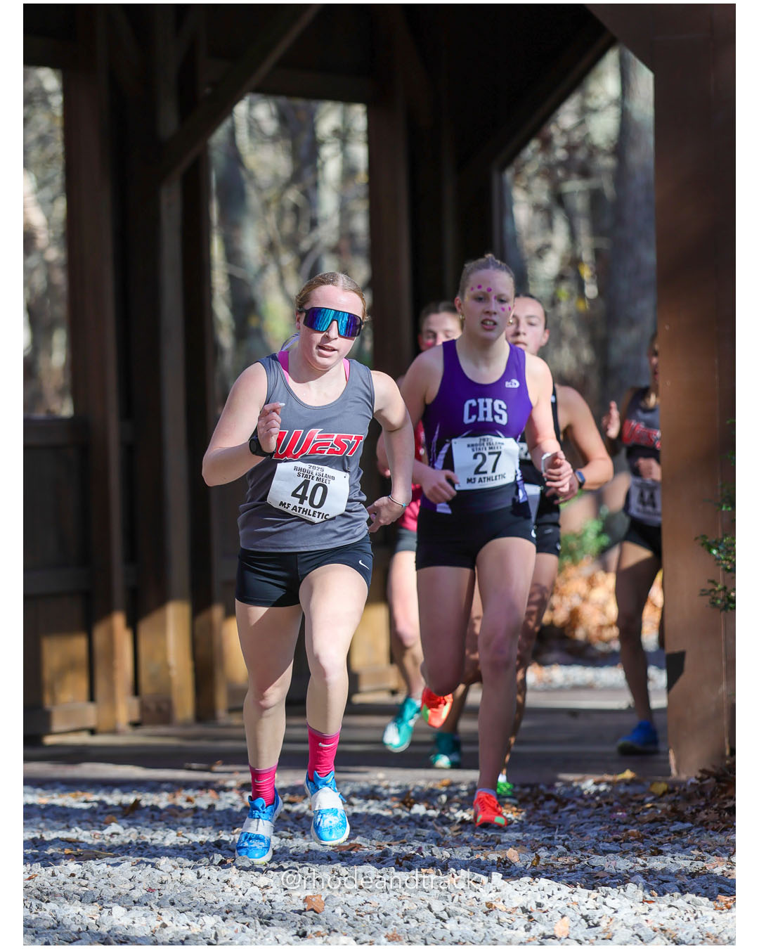 Kristen Fountaine, Cranston West HS, 20:34.19, 32 - Fiona Hughes, Classical High School, 20:15.65, 27 - RI Cross Country State Championship - Ponaganset High School - North Scituate, RI - November 1, 2025 File: ./dir-1-Girls-Championship/251101-2025-RI-Cross-Country-State-Championships-Ponaganset-99-296A9235.jpg Kristen Fountaine, Cranston West HS, 20:34.19, 32 - Fiona Hughes, Classical High School, 20:15.65, 27 - RI Cross Country State Championship…