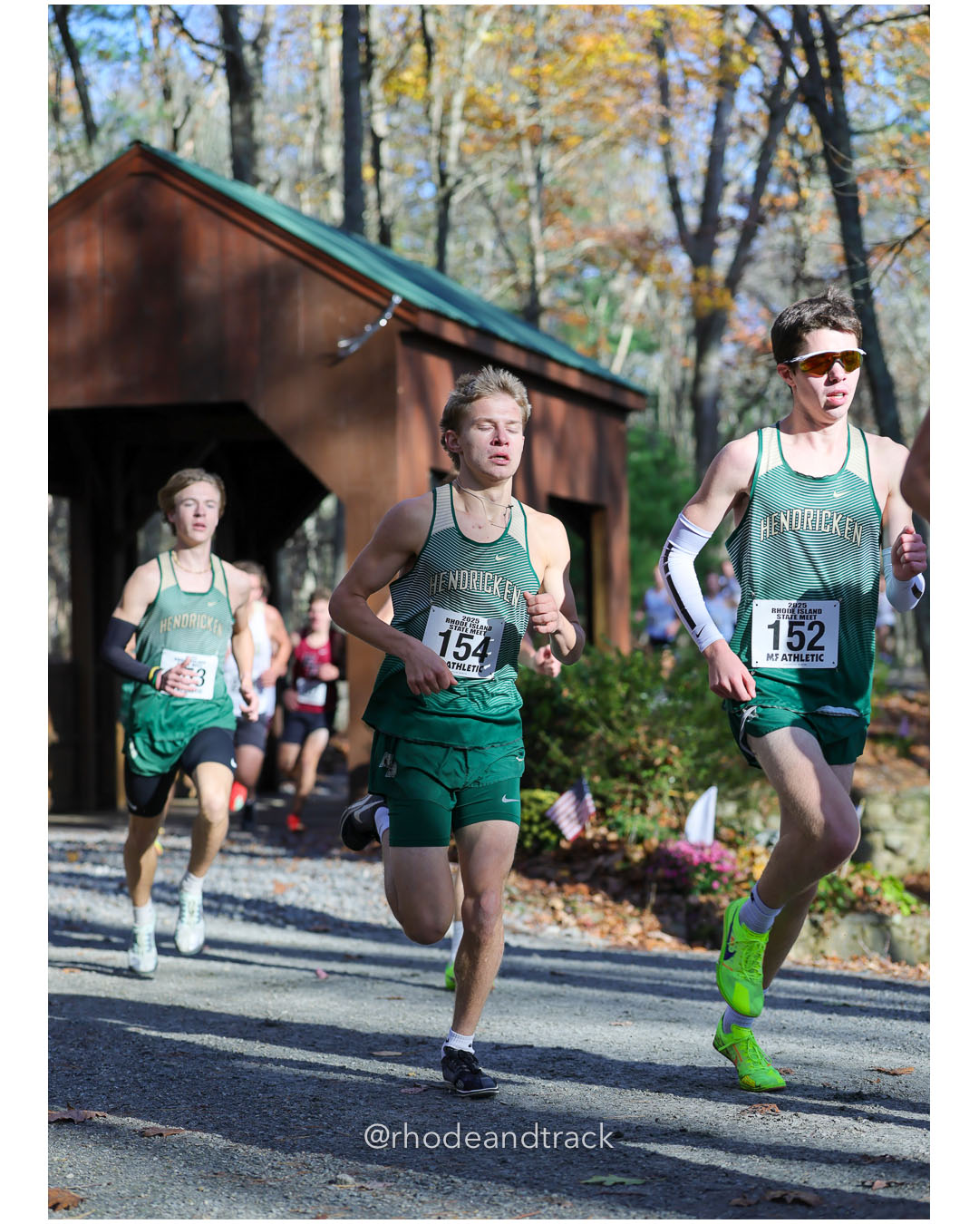 Fred Russell, Bishop Hendricken High School, 15:57.82, 5 - David Hayes, Bishop Hendricken High School, 15:29.01, 3 - RI Cross Country State Championship - Ponaganset High School - North Scituate, RI - November 1, 2025 File: ./dir-2-Boys-Championship/251101-2025-RI-Cross-Country-State-Championships-Ponaganset-480-296A5996.jpg Fred Russell, Bishop Hendricken High School, 15:57.82, 5 - David Hayes, Bishop Hendricken High School, 15:29.01, 3 - RI Cross Country State…
