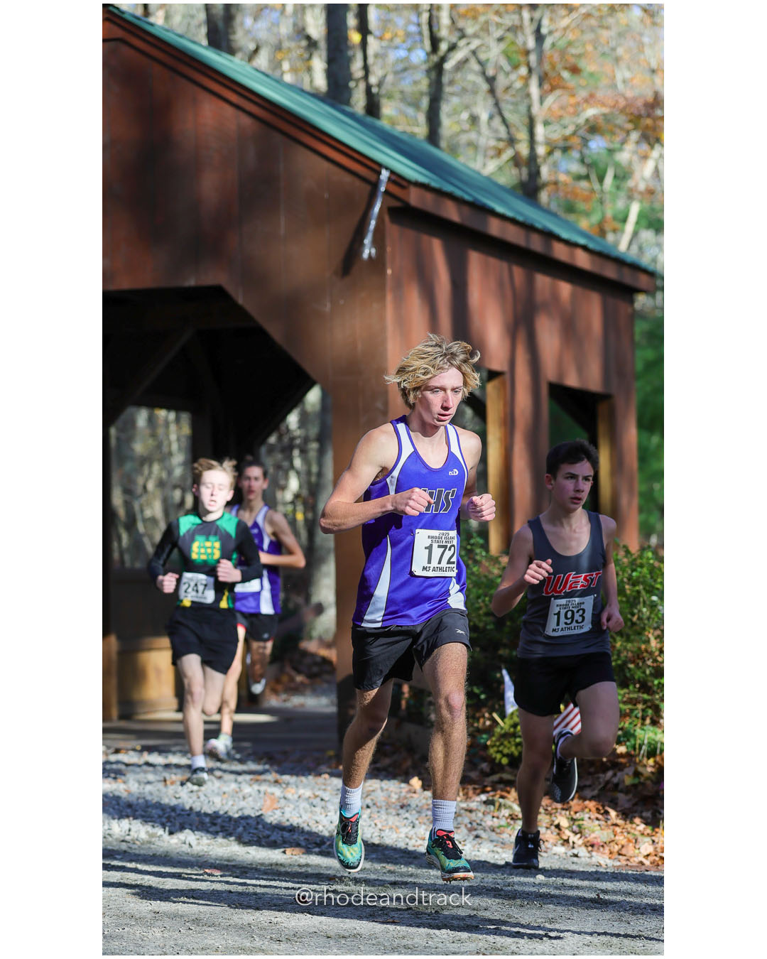 Camden Venezia, Classical High School, 19:01.39, 105 - RI Cross Country State Championship - Ponaganset High School - North Scituate, RI - November 1, 2025 File: ./dir-2-Boys-Championship/251101-2025-RI-Cross-Country-State-Championships-Ponaganset-536-296A6833.jpg Camden Venezia, Classical High School, 19:01.39, 105 - RI Cross Country State Championship - Ponaganset High School - North Scituate, RI -…