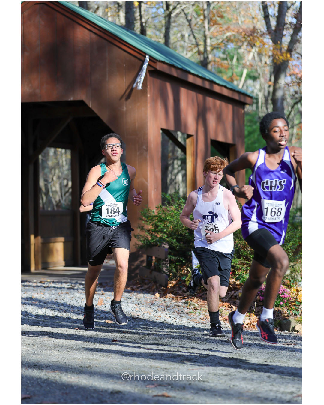 Angel Guzman, Cranston East High School, 20:31.35, 139 - Killian Runco, Moses Brown School, 19:52.87, 131 - Andrew Durand, Classical High School, 19:48.17, 130 - RI Cross Country State Championship - Ponaganset High School - North Scituate, RI - November 1, 2025 File: ./dir-2-Boys-Championship/251101-2025-RI-Cross-Country-State-Championships-Ponaganset-542-296A6928.jpg Angel Guzman, Cranston East High School, 20:31.35, 139 - Killian Runco, Moses Brown School, 19:52.87, 131 - Andrew Durand, Classical High S…