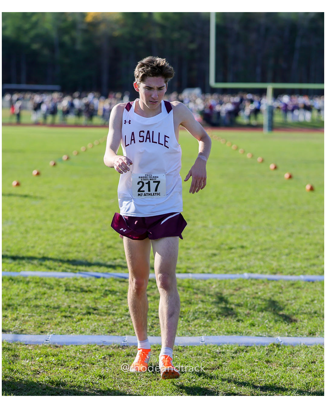 Marshall Vernon, La Salle Academy, 15:30.62, 4 - RI Cross Country State Championship - Ponaganset High School - North Scituate, RI - November 1, 2025 File: ./dir-2-Boys-Championship/251101-2025-RI-Cross-Country-State-Championships-Ponaganset-569-296A7617.jpg Marshall Vernon, La Salle Academy, 15:30.62, 4 - RI Cross Country State Championship - Ponaganset High School - North Scituate, RI - Novemb…
