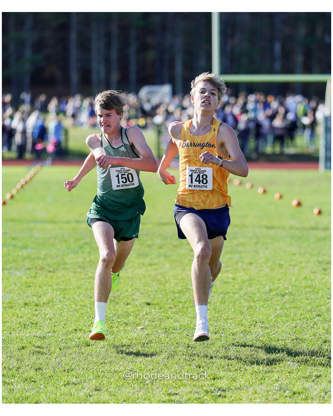 Shepherd Butler, Bishop Hendricken High School, 16:03.38, 8 - Colby Napolitano, Barrington High School, 16:03.36, 7 - RI Cross Country State Championship - Ponaganset High School - North Scituate, RI - November 1, 2025 File: ./dir-2-Boys-Championship/251101-2025-RI-Cross-Country-State-Championships-Ponaganset-574-296A7759.jpg Shepherd Butler, Bishop Hendricken High School, 16:03.38, 8 - Colby Napolitano, Barrington High School, 16:03.36, 7 - RI Cross Country Stat…