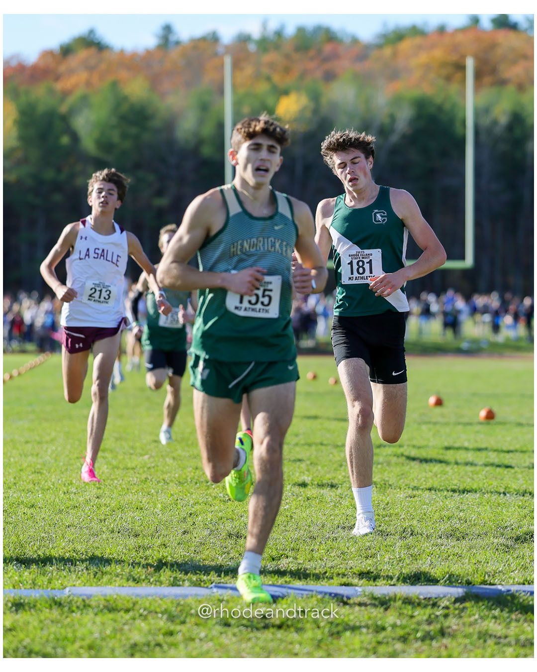 Matthew Lewis, La Salle Academy, 16:35.60, 15 - Brayden Seraichyk, Bishop Hendricken High School, 16:34.28, 13 - Cohen Brinker, Cranston East High School, 16:34.86, 14 - RI Cross Country State Championship - Ponaganset High School - North Scituate, RI - November 1, 2025 File: ./dir-2-Boys-Championship/251101-2025-RI-Cross-Country-State-Championships-Ponaganset-586-296A8119.jpg Matthew Lewis, La Salle Academy, 16:35.60, 15 - Brayden Seraichyk, Bishop Hendricken High School, 16:34.28, 13 - Cohen Brinker, Cranston Ea…