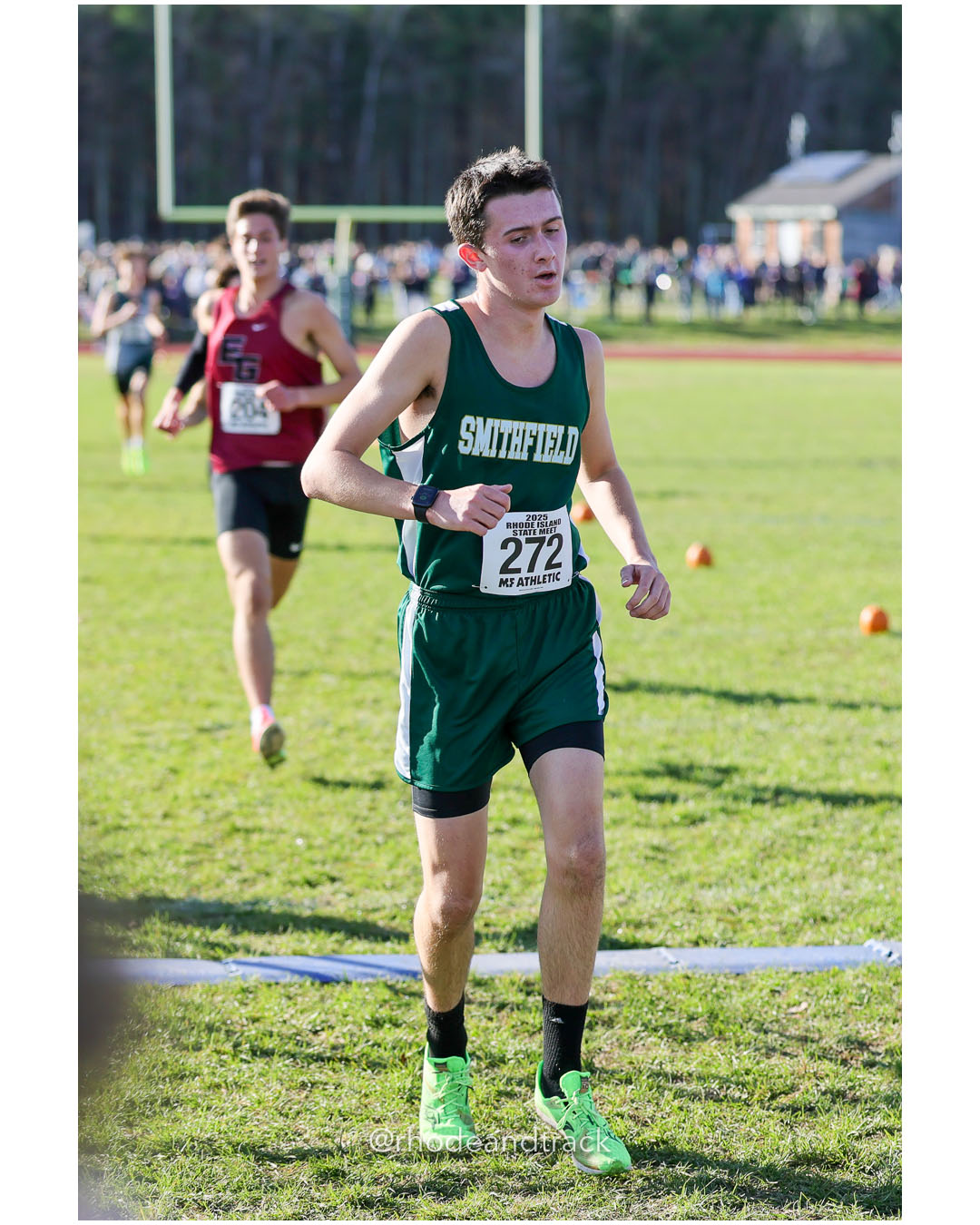 Hunter Vallee, Smithfield High School, 17:25.49, 43 - RI Cross Country State Championship - Ponaganset High School - North Scituate, RI - November 1, 2025 File: ./dir-2-Boys-Championship/251101-2025-RI-Cross-Country-State-Championships-Ponaganset-615-296A8587.jpg Hunter Vallee, Smithfield High School, 17:25.49, 43 - RI Cross Country State Championship - Ponaganset High School - North Scituate, RI - N…