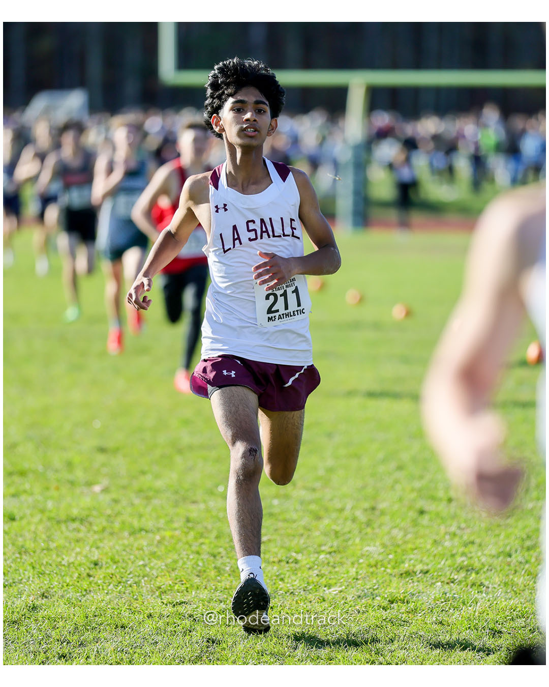 Sidharth Simha, La Salle Academy 18:19.29, 70 - RI Cross Country State Championship - Ponaganset High School - North Scituate, RI - November 1, 2025 File: ./dir-2-Boys-Championship/251101-2025-RI-Cross-Country-State-Championships-Ponaganset-641-296A9021.jpg Sidharth Simha, La Salle Academy 18:19.29, 70 - RI Cross Country State Championship - Ponaganset High School - North Scituate, RI - Novembe…