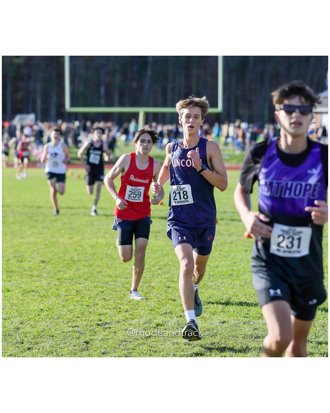 George Ackerman, Lincoln High School, 19:23.66, 118 - RI Cross Country State Championship - Ponaganset High School - North Scituate, RI - November 1, 2025 File: ./dir-2-Boys-Championship/251101-2025-RI-Cross-Country-State-Championships-Ponaganset-673-296A9617.jpg George Ackerman, Lincoln High School, 19:23.66, 118 - RI Cross Country State Championship - Ponaganset High School - North Scituate, RI - N…