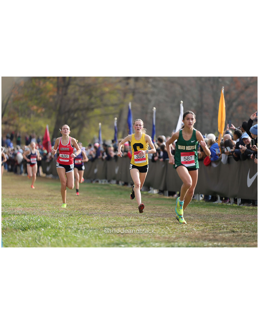 Isabella Horn, Ward Melville; Charlotte Winnicki, Lancaster - NXR NE NY - Bowdoin Park - Wappingers Falls, NY November 11, 2025 - Bowdoin Park - Wappingers Falls, New York - November 22, 2025 File: ./251122-2025-NXR-NE-NY-Federation-Championships-Bowdoin-Park-130-296A7344.jpg Isabella Horn, Ward Melville; Charlotte Winnicki, Lancaster - NXR NE NY - Bowdoin Park - Wappingers Falls, NY November 11, 2025 - Bowdoin P…