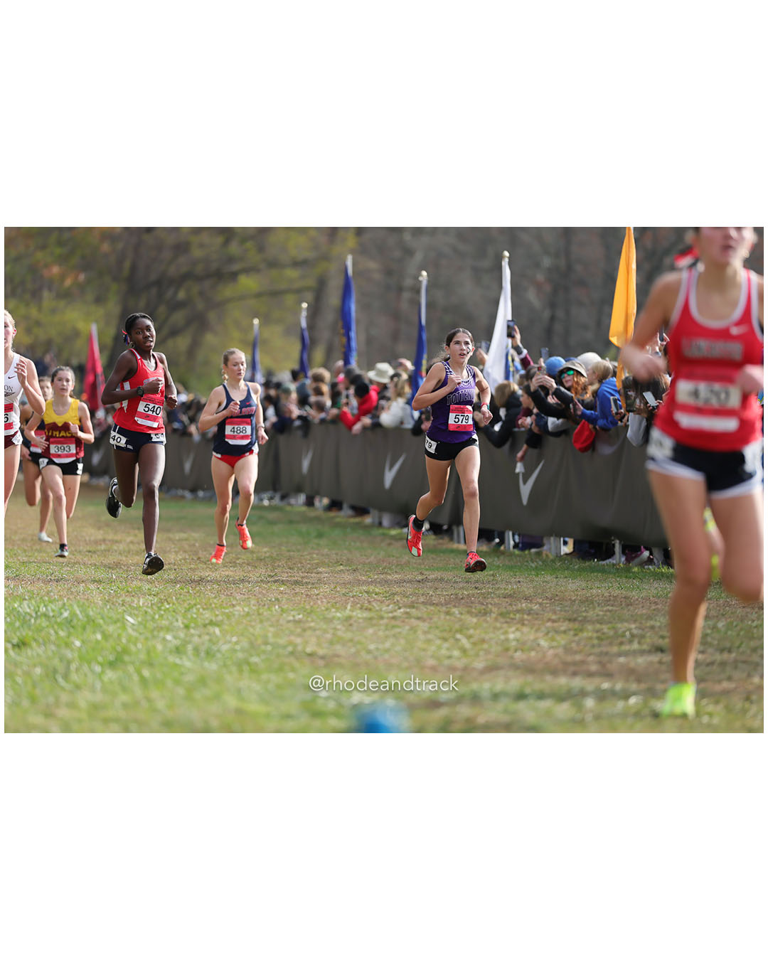 Fayola Allison, South Side; Grace Carguello, Pulaski - NXR NE NY - Bowdoin Park - Wappingers Falls, NY November 11, 2025 - Bowdoin Park - Wappingers Falls, New York - November 22, 2025 File: ./251122-2025-NXR-NE-NY-Federation-Championships-Bowdoin-Park-132-296A7378.jpg Fayola Allison, South Side; Grace Carguello, Pulaski - NXR NE NY - Bowdoin Park - Wappingers Falls, NY November 11, 2025 - Bowdoin Park - W…