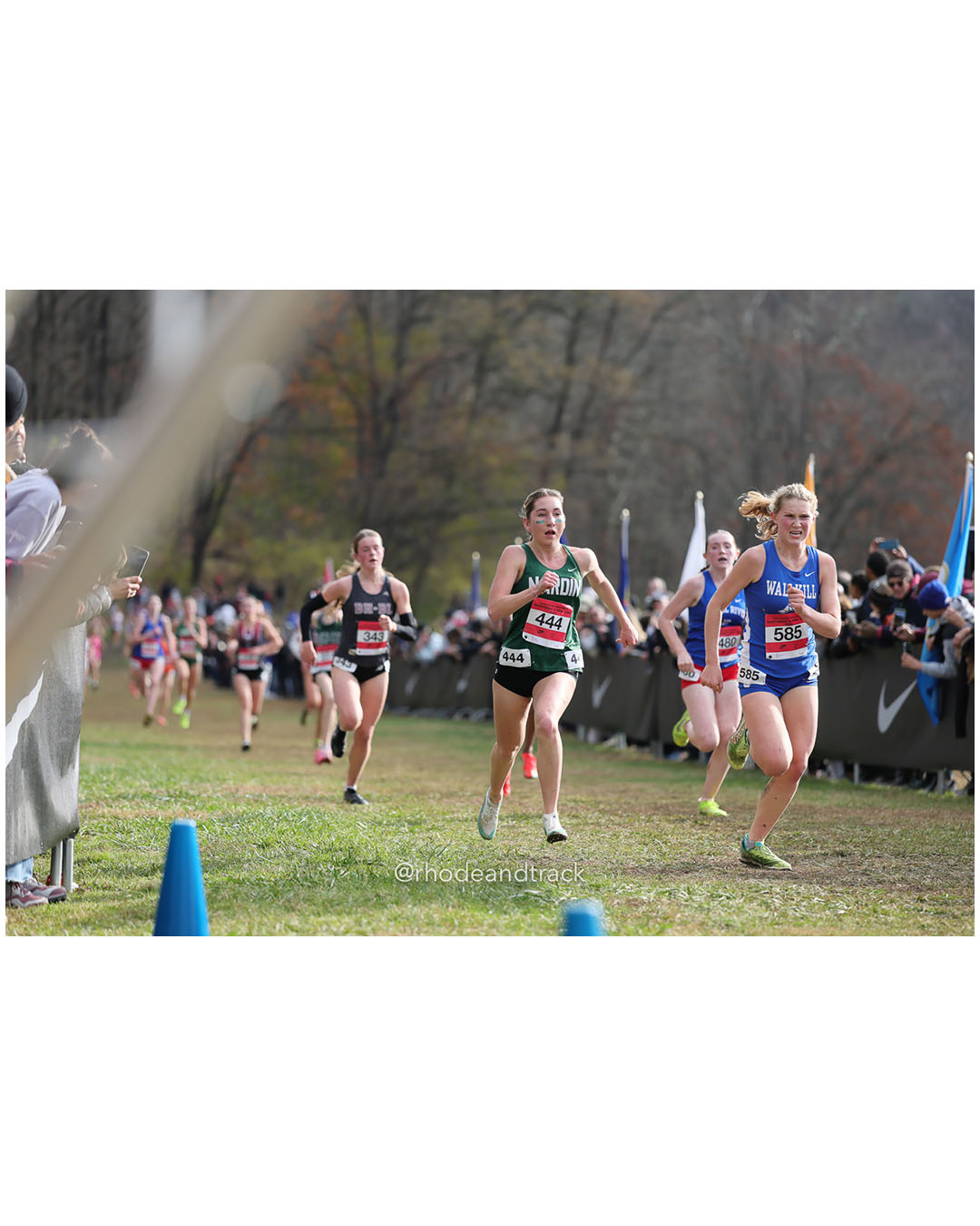 Anna Wurst, Nardin Academy; Caitlyn Murphy, Wallkill - NXR NE NY - Bowdoin Park - Wappingers Falls, NY November 11, 2025 - Bowdoin Park - Wappingers Falls, New York - November 22, 2025 File: ./251122-2025-NXR-NE-NY-Federation-Championships-Bowdoin-Park-165-296A7933.jpg Anna Wurst, Nardin Academy; Caitlyn Murphy, Wallkill - NXR NE NY - Bowdoin Park - Wappingers Falls, NY November 11, 2025 - Bowdoin Park - W…
