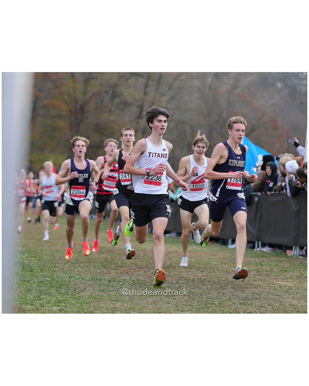Stephen Green, Titans XC Club; Brendan Eicher, Unat-Eicher-Brendan - NXR NE NY - Bowdoin Park - Wappingers Falls, NY November 11, 2025 - Bowdoin Park - Wappingers Falls, New York - November 22, 2025 File: ./251122-2025-NXR-NE-NY-Federation-Championships-Bowdoin-Park-254-296A9680.jpg Stephen Green, Titans XC Club; Brendan Eicher, Unat-Eicher-Brendan - NXR NE NY - Bowdoin Park - Wappingers Falls, NY November 11, 2025 - Bo…