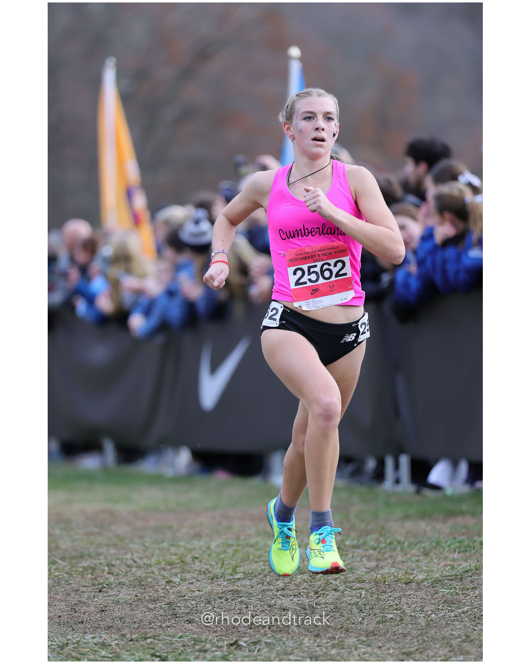 Cecelia Ludwig, Cumberland XCTF - Nike Cross Regionals NXR - Northeast - Bowdoin Park - Wappingers Falls NY - November 22, 2025 File: ./251122-2025-NXR-NE-NY-Federation-Championships-Bowdoin-Park-285-296A0986.jpg Cecelia Ludwig, Cumberland XCTF - Nike Cross Regionals NXR - Northeast - Bowdoin Park - Wappingers Falls NY - November 22, 2025 – Nike Cros…