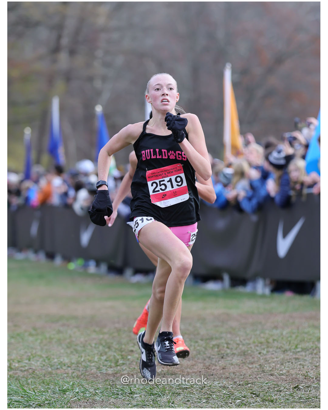 Lauren Raffetto, Bulldogs - Nike Cross Regionals NXR - Northeast - Bowdoin Park - Wappingers Falls NY - November 22, 2025 File: ./251122-2025-NXR-NE-NY-Federation-Championships-Bowdoin-Park-291-296A1181.jpg Lauren Raffetto, Bulldogs - Nike Cross Regionals NXR - Northeast - Bowdoin Park - Wappingers Falls NY - November 22, 2025 – Nike Cross Regi…