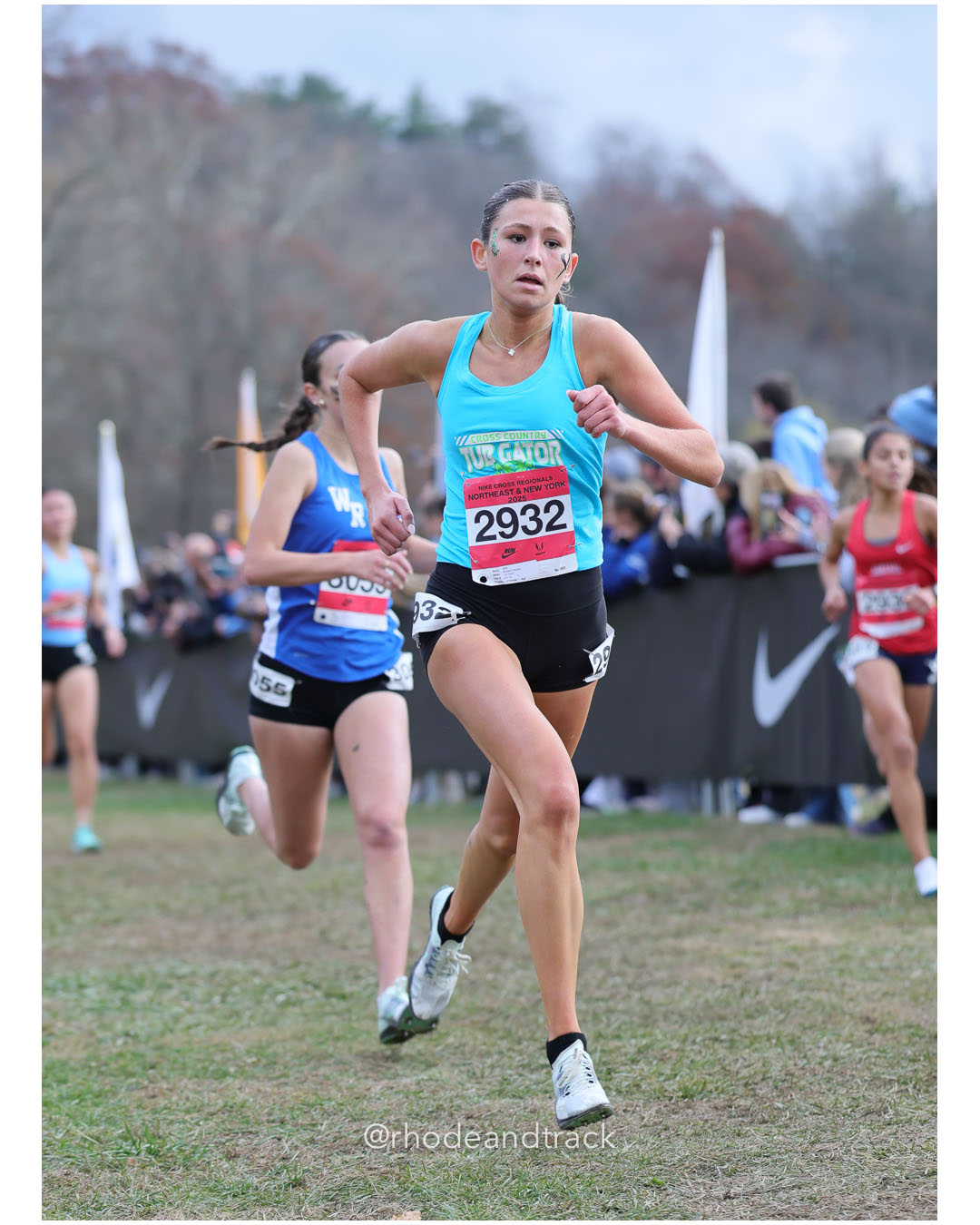 Alyssa Suriano, Tub Gator - Nike Cross Regionals NXR - Northeast - Bowdoin Park - Wappingers Falls NY - November 22, 2025 File: ./251122-2025-NXR-NE-NY-Federation-Championships-Bowdoin-Park-313-296A1747.jpg Alyssa Suriano, Tub Gator - Nike Cross Regionals NXR - Northeast - Bowdoin Park - Wappingers Falls NY - November 22, 2025 – Nike Cross Regi…