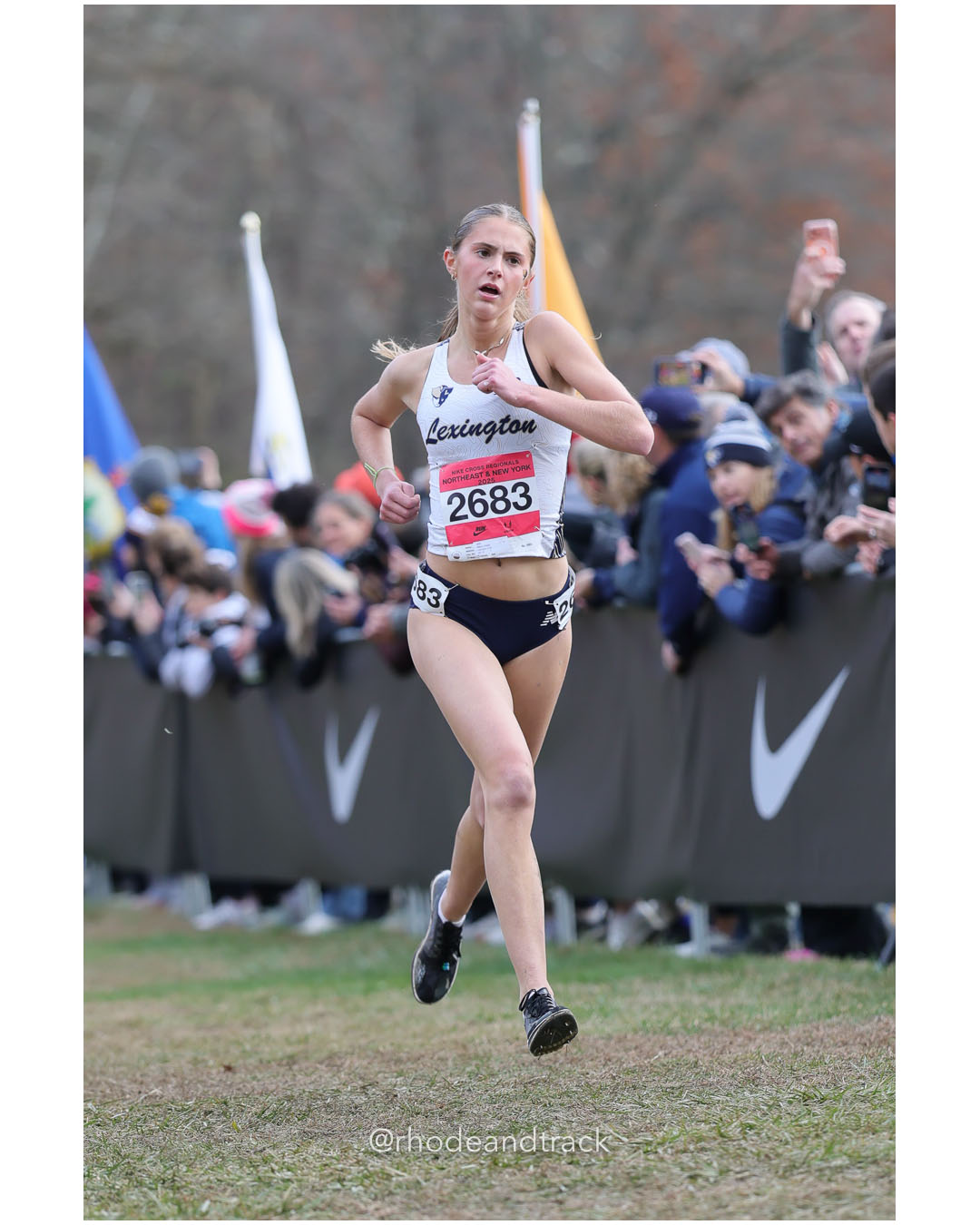 Callie Glenn, Lexington Elite; Spencer Kojima, Collegiate - Nike Cross Regionals NXR - Northeast - Bowdoin Park - Wappingers Falls NY - November 22, 2025 File: ./251122-2025-NXR-NE-NY-Federation-Championships-Bowdoin-Park-332-296A2416.jpg Callie Glenn, Lexington Elite; Spencer Kojima, Collegiate - Nike Cross Regionals NXR - Northeast - Bowdoin Park - Wappingers Falls NY - Nov…