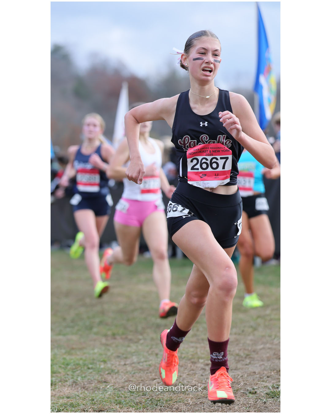 Stella Pelagio, La Salle TC - Nike Cross Regionals NXR - Northeast - Bowdoin Park - Wappingers Falls NY - November 22, 2025 File: ./251122-2025-NXR-NE-NY-Federation-Championships-Bowdoin-Park-338-296A2676.jpg Stella Pelagio, La Salle TC - Nike Cross Regionals NXR - Northeast - Bowdoin Park - Wappingers Falls NY - November 22, 2025 – Nike Cross Re…