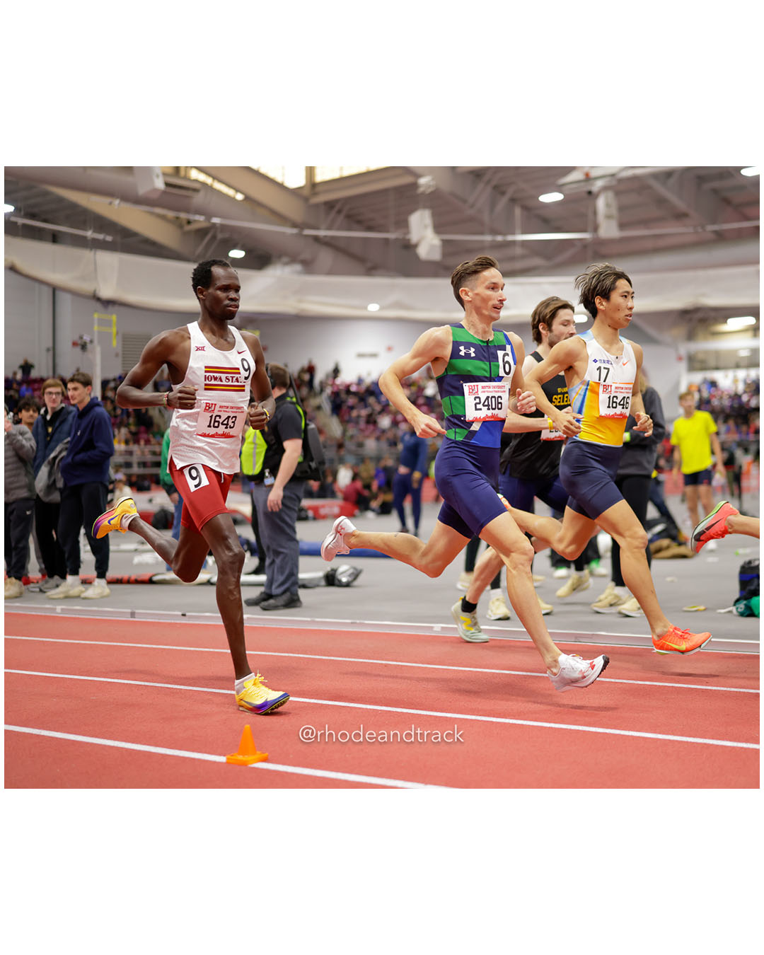 Knevelbaard Kase, Under Armour DSD; Kipyego Devan, Iowa State - 2026 Boston University Terrier Classic - Boston University - Boston, Massachusetts - January 31, 2026 File: ./260131-2026-BU-Terrier-Classic-photos-108-_U1A9275.jpg Knevelbaard Kase, Under Armour DSD; Kipyego Devan, Iowa State - 2026 Boston University Terrier Classic - Boston University - Boston, Massac…