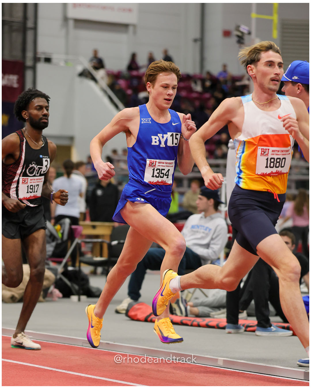 Tayvon Kitchen, BYU, 5000m INVITE, 13:19.17 - Aaron Bienenfeld, Nike, 5000m INVITE, 13:34.23 - Bienenfeld Aaron, Nike; Kitchen Tayvon, BYU - 2026 Boston University Terrier Classic - Boston University - Boston, Massachusetts - January 31, 2026 File: ./260131-2026-BU-Terrier-Classic-photos-205-296A5271.jpg Tayvon Kitchen, BYU, 5000m INVITE, 13:19.17 - Aaron Bienenfeld, Nike, 5000m INVITE, 13:34.23 - Bienenfeld Aaron, Nike; Kitchen Tayvon, BYU…