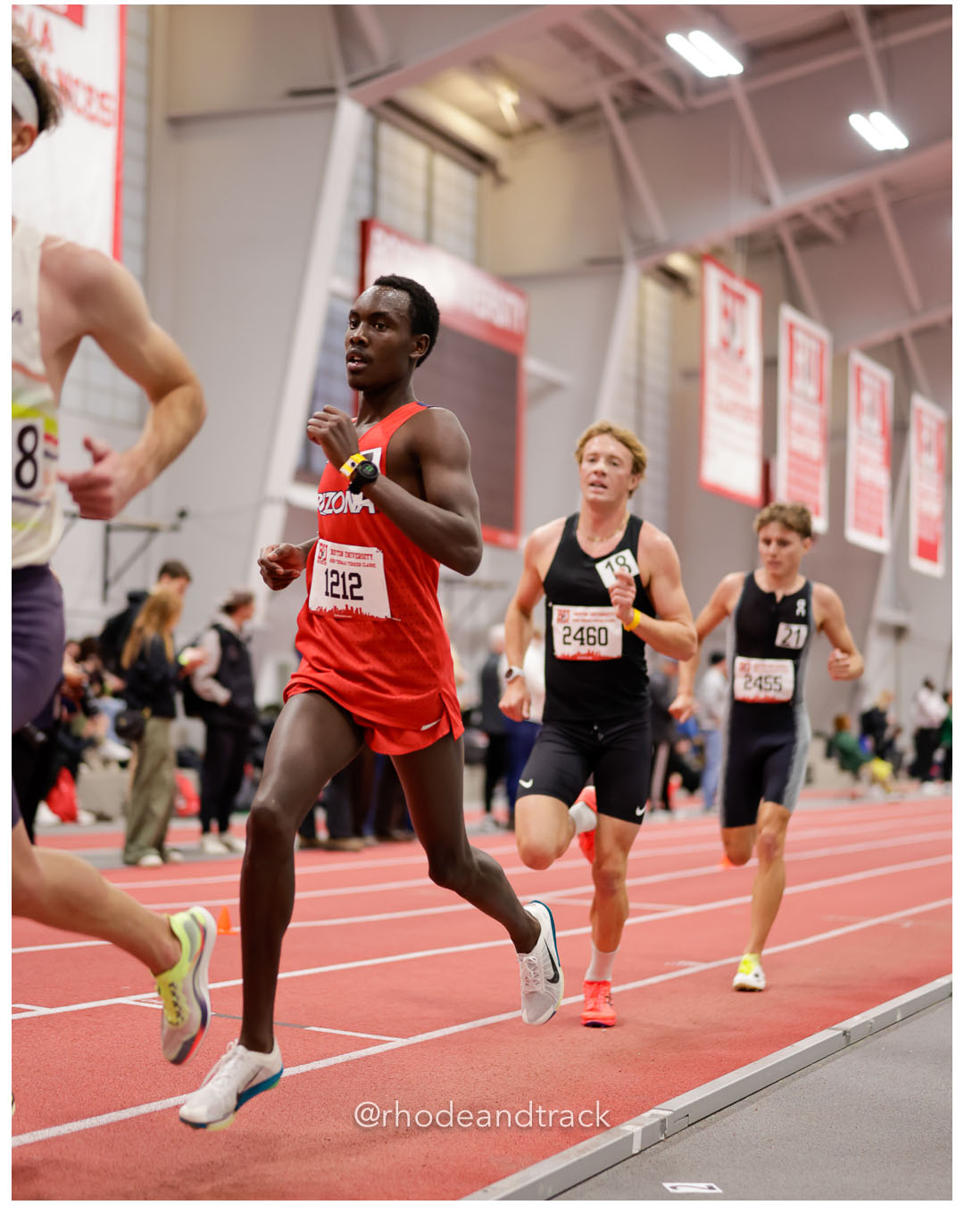 Evans Tanui, Arizona, 5000m INVITE, 13:43.81 - Vannerson Reese, USA Triathlon - 2026 Boston University Terrier Classic - Boston University - Boston, Massachusetts - January 31, 2026 File: ./260131-2026-BU-Terrier-Classic-photos-228-_U1A0122.jpg Evans Tanui, Arizona, 5000m INVITE, 13:43.81 - Vannerson Reese, USA Triathlon - 2026 Boston University Terrier Classic - Boston University…