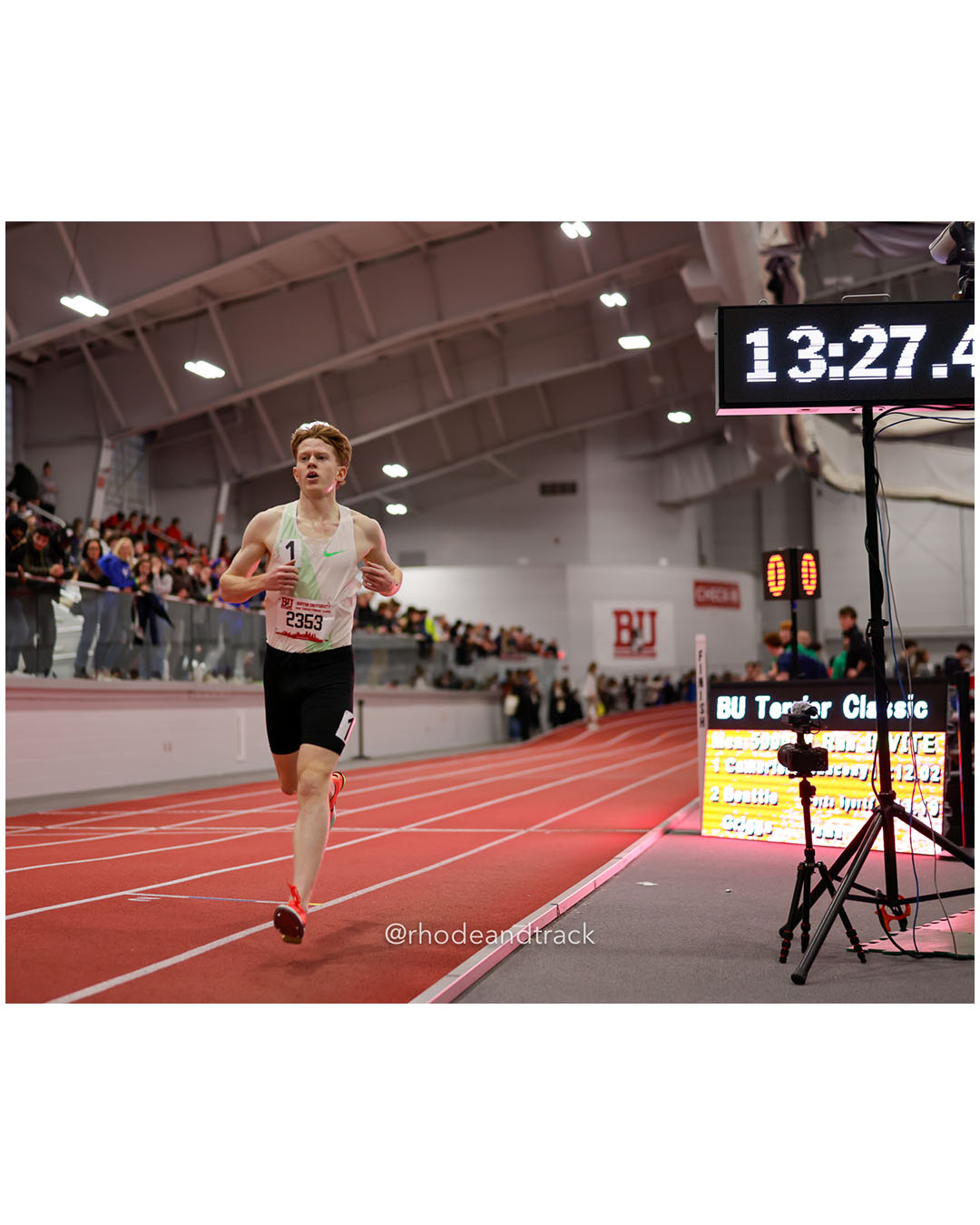 James Gormley, Unattached, 5000m INVITE, 13:26.24 - 2026 Boston University Terrier Classic - Boston University - Boston, Massachusetts - January 31, 2026 File: ./260131-2026-BU-Terrier-Classic-photos-247-_U1A0237.jpg James Gormley, Unattached, 5000m INVITE, 13:26.24 - 2026 Boston University Terrier Classic - Boston University - Boston, Massachusetts - Ja…
