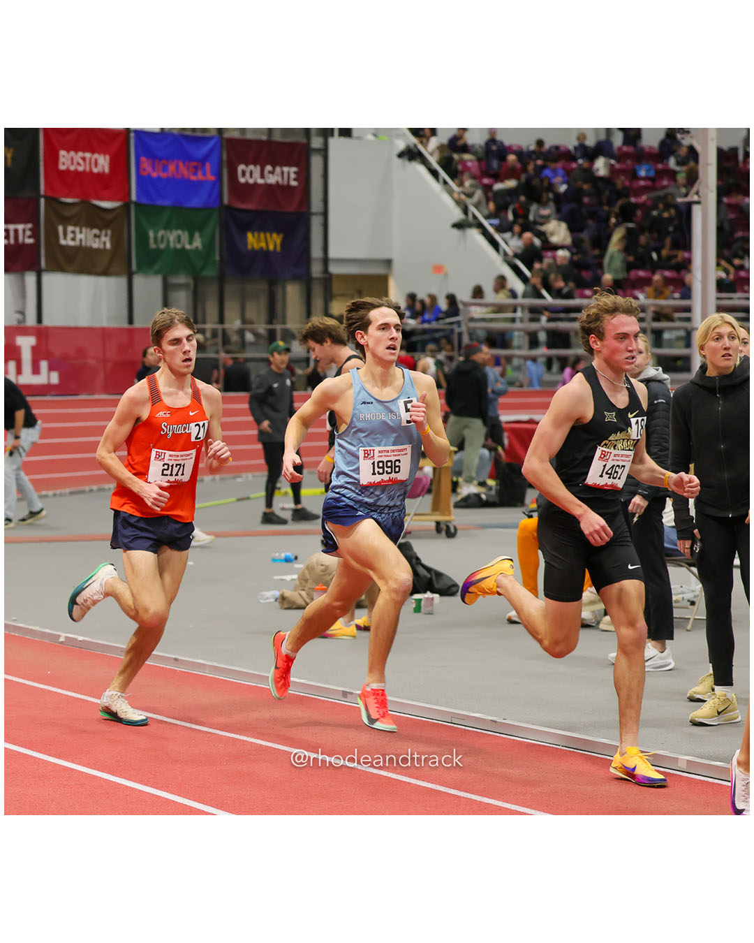 Nick Martin, Rhode Island, 3000m Open, 7:57.63 - Grady Rauba, Colorado, 3000m Open, 7:59.65 - Gabelman Ben, Syracuse - 2026 Boston University Terrier Classic - Boston University - Boston, Massachusetts - January 31, 2026 File: ./260131-2026-BU-Terrier-Classic-photos-282-296A6048.jpg Nick Martin, Rhode Island, 3000m Open, 7:57.63 - Grady Rauba, Colorado, 3000m Open, 7:59.65 - Gabelman Ben, Syracuse - 2026 Boston Universi…