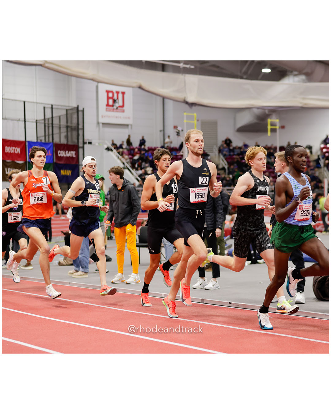 Kiptanui Silas, Tulane; Meyer Brett, KC Smoke/Tracksmith; Ackley Connor, Syracuse; Mahon Joseph, Holy Cross - 2026 Boston University Terrier Classic - Boston University - Boston, Massachusetts - January 31, 2026 File: ./260131-2026-BU-Terrier-Classic-photos-316-_U1A0569.jpg Kiptanui Silas, Tulane; Meyer Brett, KC Smoke/Tracksmith; Ackley Connor, Syracuse; Mahon Joseph, Holy Cross - 2026 Boston University Terrie…