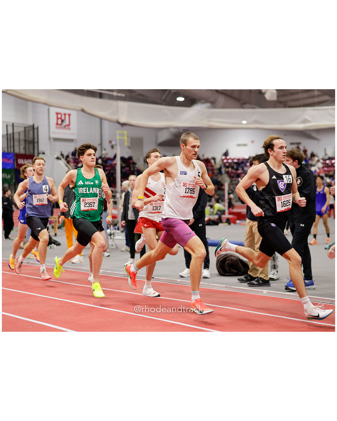 Mahon Joseph, Holy Cross; Winders Titus, Minnesota Distan; Lind Caleb, Bradley; Maud Daniel, Olympic Sports - 2026 Boston University Terrier Classic - Boston University - Boston, Massachusetts - January 31, 2026 File: ./260131-2026-BU-Terrier-Classic-photos-317-_U1A0582.jpg Mahon Joseph, Holy Cross; Winders Titus, Minnesota Distan; Lind Caleb, Bradley; Maud Daniel, Olympic Sports - 2026 Boston University Terrie…