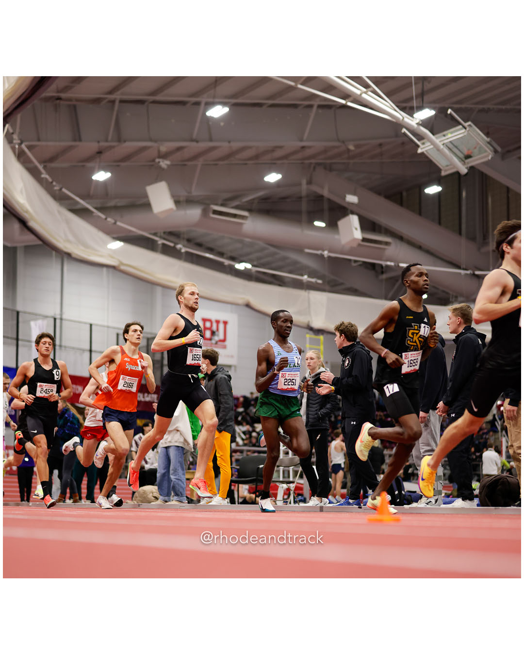 Kiptanui Silas, Tulane; Ackley Connor, Syracuse - 2026 Boston University Terrier Classic - Boston University - Boston, Massachusetts - January 31, 2026 File: ./260131-2026-BU-Terrier-Classic-photos-321-_U1A0617.jpg Kiptanui Silas, Tulane; Ackley Connor, Syracuse - 2026 Boston University Terrier Classic - Boston University - Boston, Massachusetts - Janu…