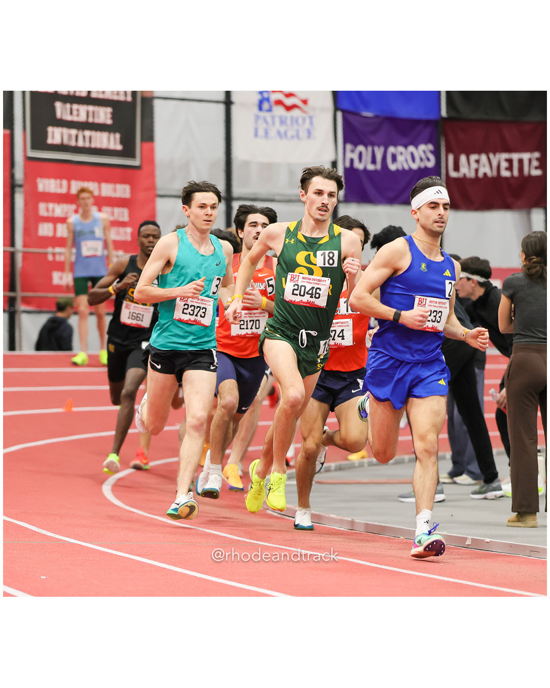 Querion Felix, Sherbrooke; McNamee Killian, Unattached; Franjieh Julian, Syracuse; Limo Brian, Kennesaw State - 2026 Boston University Terrier Classic - Boston University - Boston, Massachusetts - January 31, 2026 File: ./260131-2026-BU-Terrier-Classic-photos-376-296A7766.jpg Querion Felix, Sherbrooke; McNamee Killian, Unattached; Franjieh Julian, Syracuse; Limo Brian, Kennesaw State - 2026 Boston University Terr…
