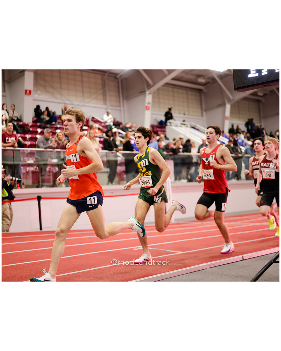 Pierre Normandin, Sherbrooke, 3000m Open, 8:21.80 - Connor Shingleton, Youngstown St., 3000m Open, 8:15.97 - 2026 Boston University Terrier Classic - Boston University - Boston, Massachusetts - January 31, 2026 File: ./260131-2026-BU-Terrier-Classic-photos-429-_U1A1167.jpg Pierre Normandin, Sherbrooke, 3000m Open, 8:21.80 - Connor Shingleton, Youngstown St., 3000m Open, 8:15.97 - 2026 Boston University Terrier…