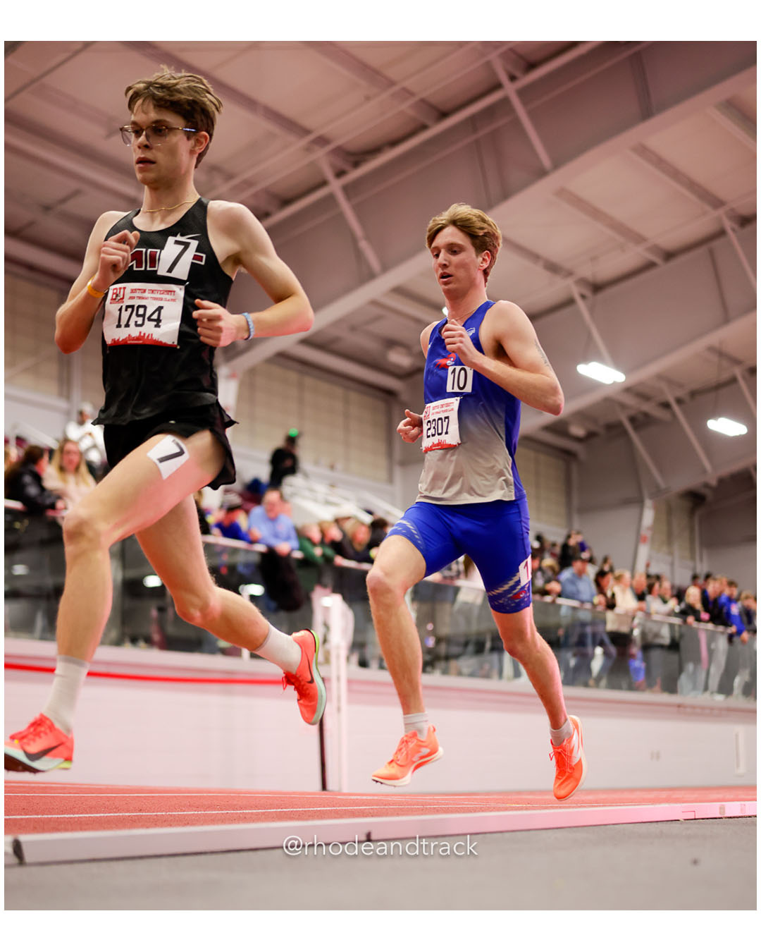 Dylan Fiegener, MIT, 3000m Open, 8:16.67 - Ethan Mashtare, UMass Lowell, 3000m Open, 8:19.07 - 2026 Boston University Terrier Classic - Boston University - Boston, Massachusetts - January 31, 2026 File: ./260131-2026-BU-Terrier-Classic-photos-439-_U1A1269.jpg Dylan Fiegener, MIT, 3000m Open, 8:16.67 - Ethan Mashtare, UMass Lowell, 3000m Open, 8:19.07 - 2026 Boston University Terrier Classic - Bos…