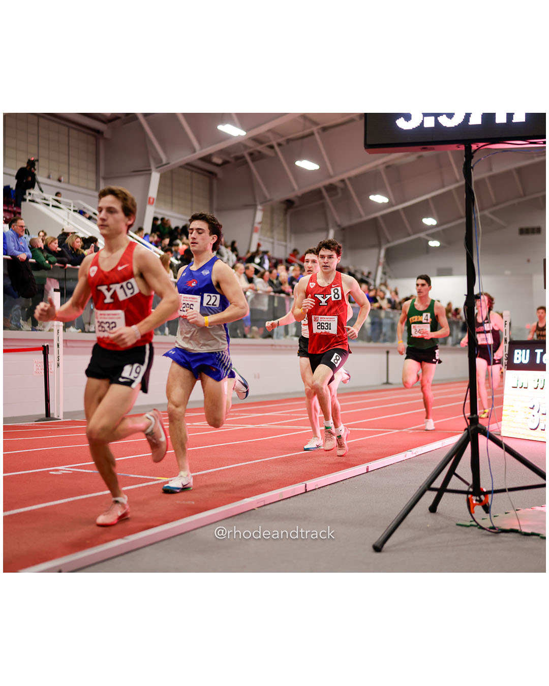 Noah Johnson, Youngstown St., 3000m Open, 8:30.49 - 2026 Boston University Terrier Classic - Boston University - Boston, Massachusetts - January 31, 2026 File: ./260131-2026-BU-Terrier-Classic-photos-441-_U1A1296.jpg Noah Johnson, Youngstown St., 3000m Open, 8:30.49 - 2026 Boston University Terrier Classic - Boston University - Boston, Massachusetts - Ja…